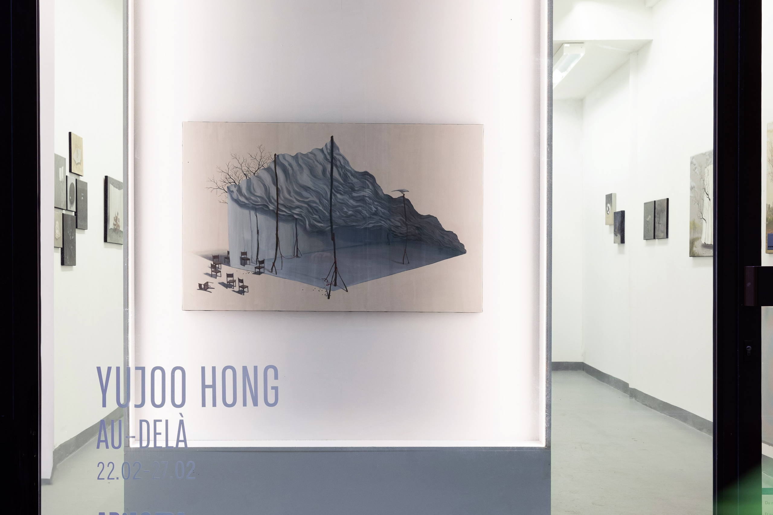 Solo show Au-delà. 2024