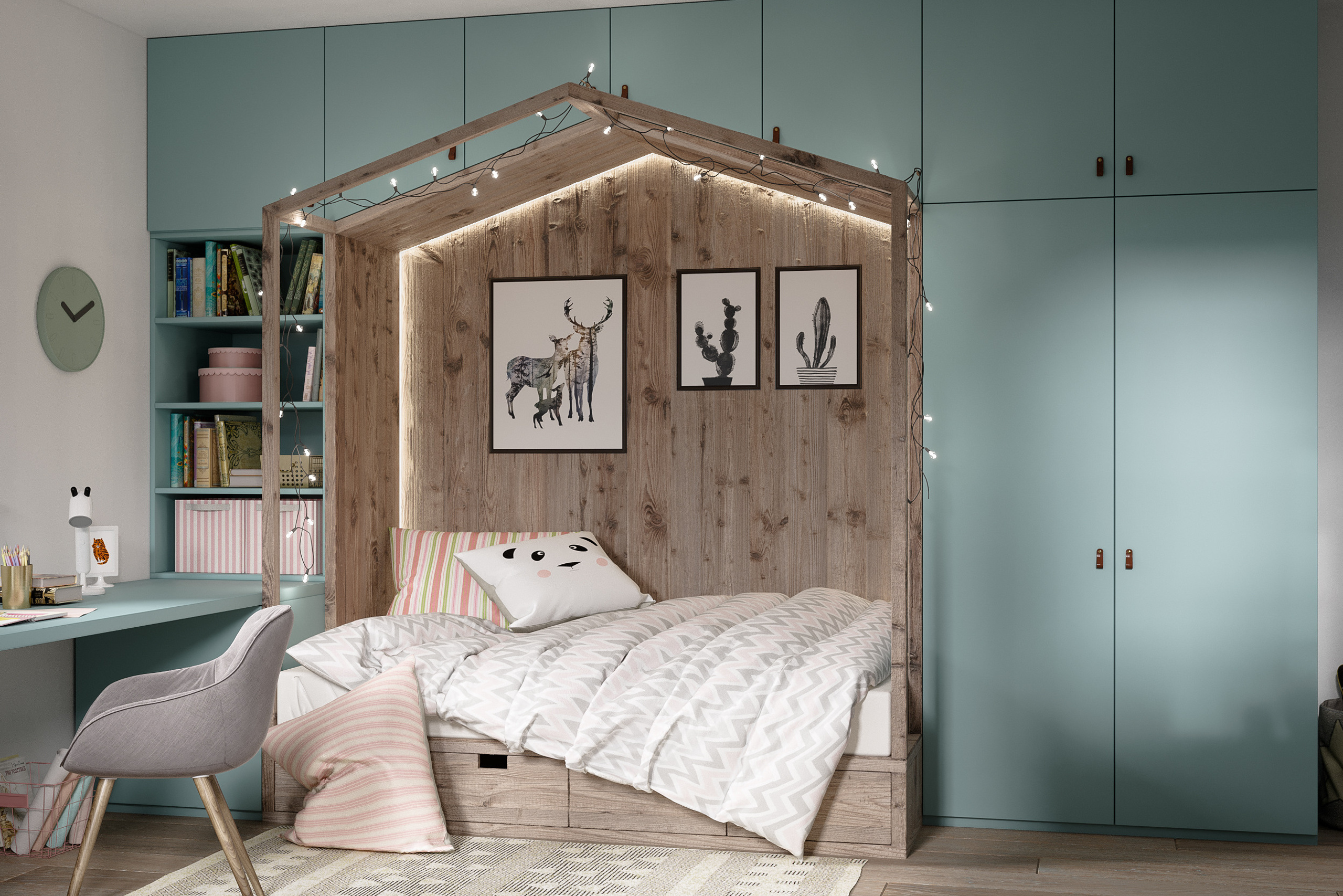 Dětský pokoj pro dceru