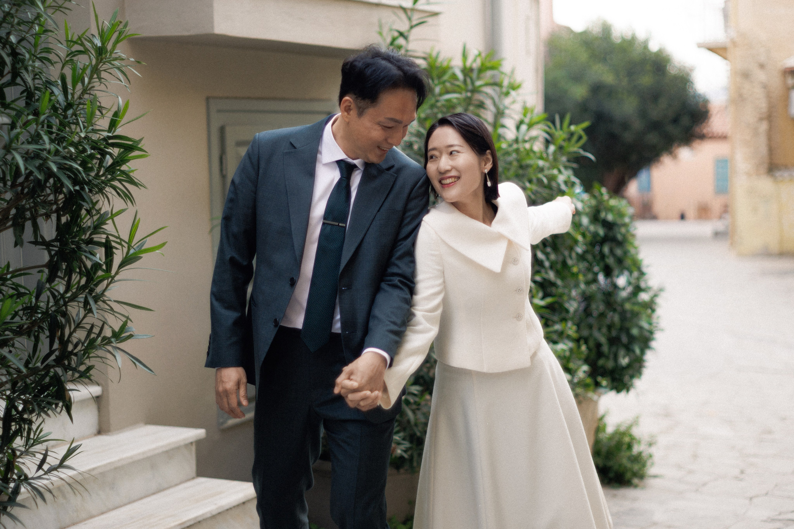 So&nbsp;and Hee in&nbsp;Athens