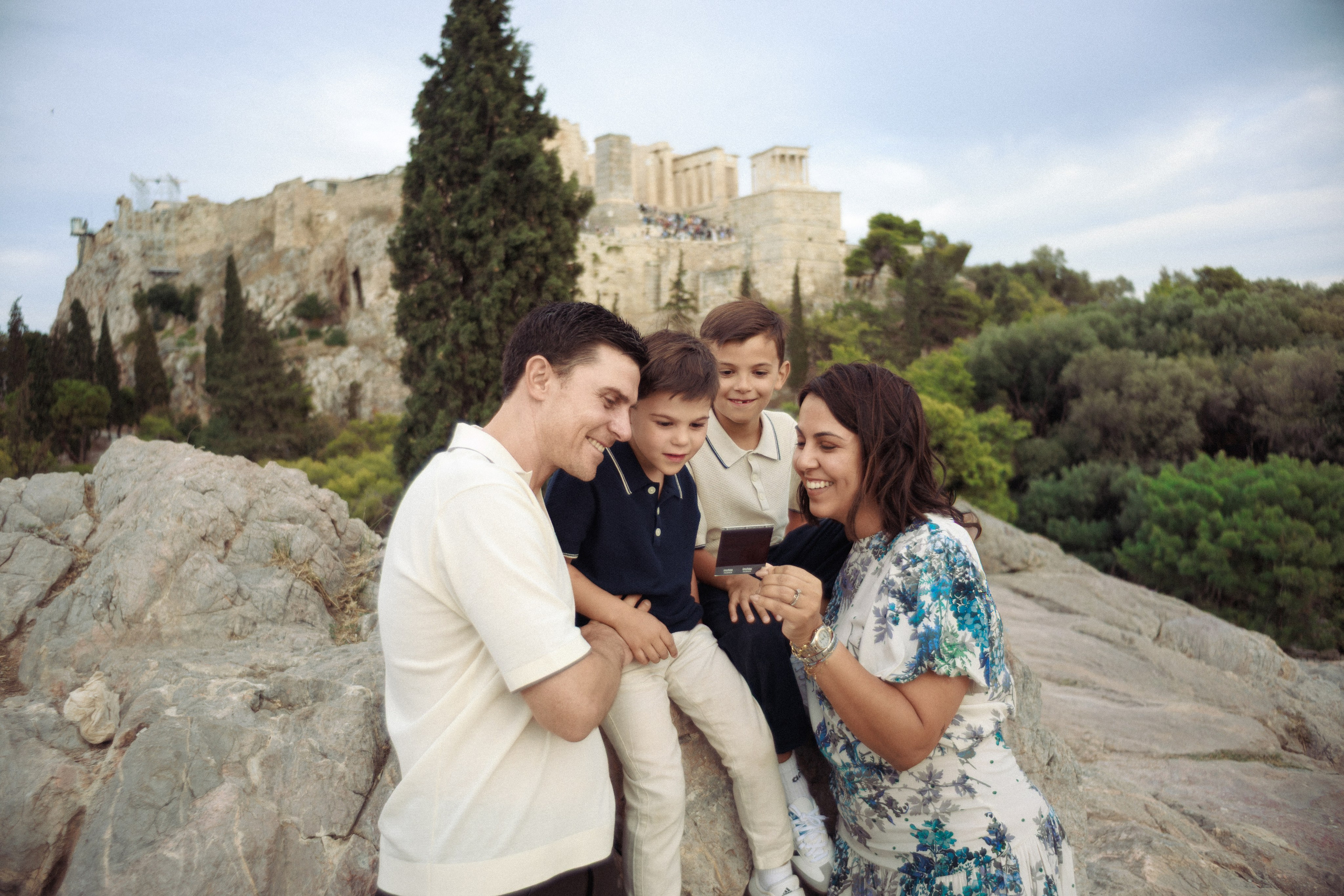 Spooner family in Athens
