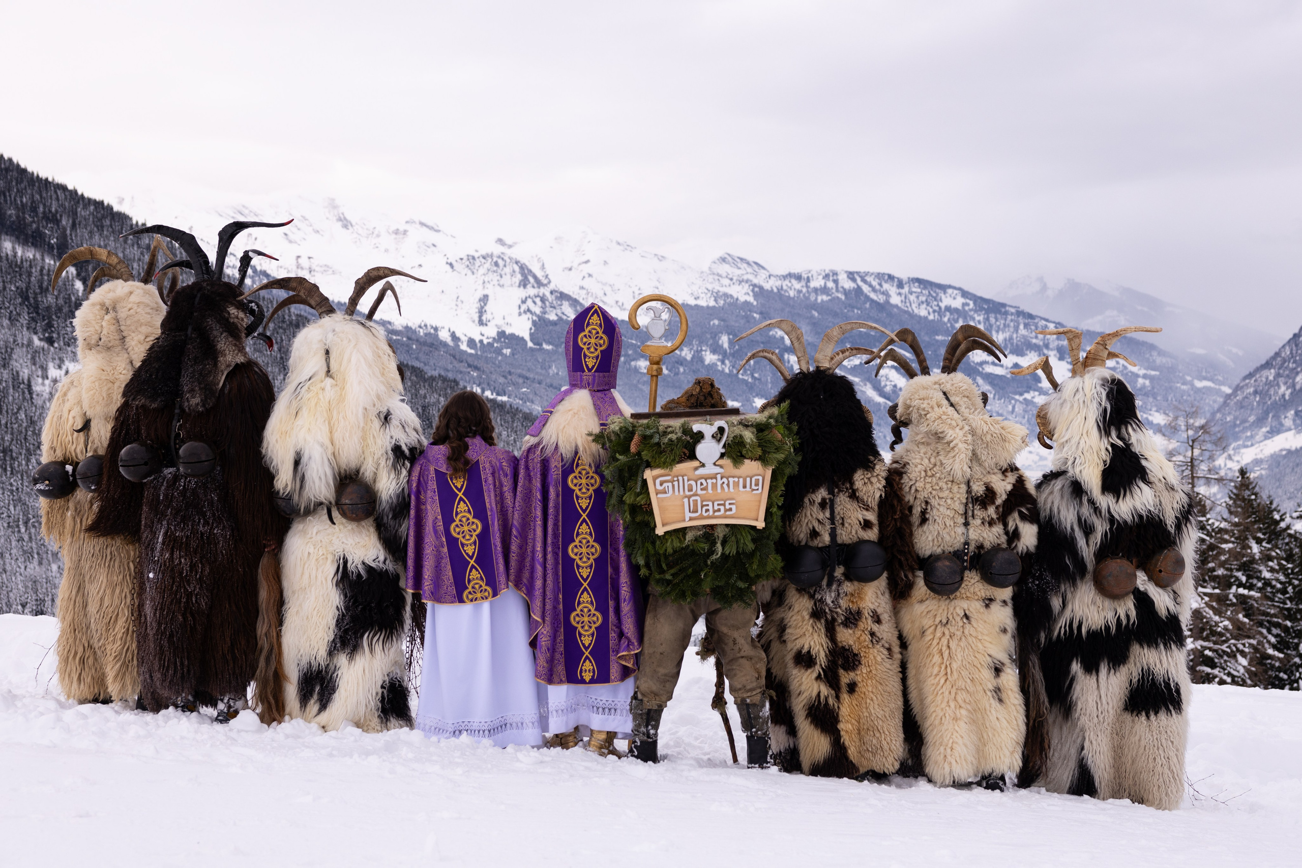 KRAMPUSLAUF 2023, Silberkrugpass, Bad Gastein