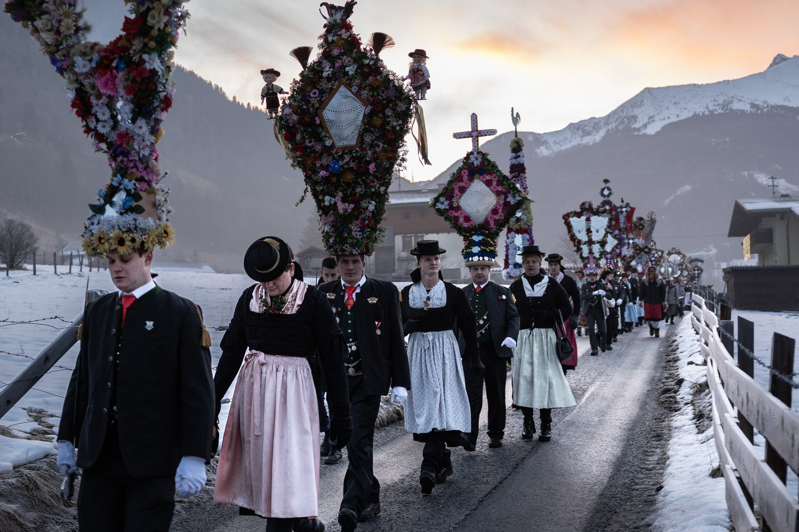 PERCHTENLAUF 2023, Gastein