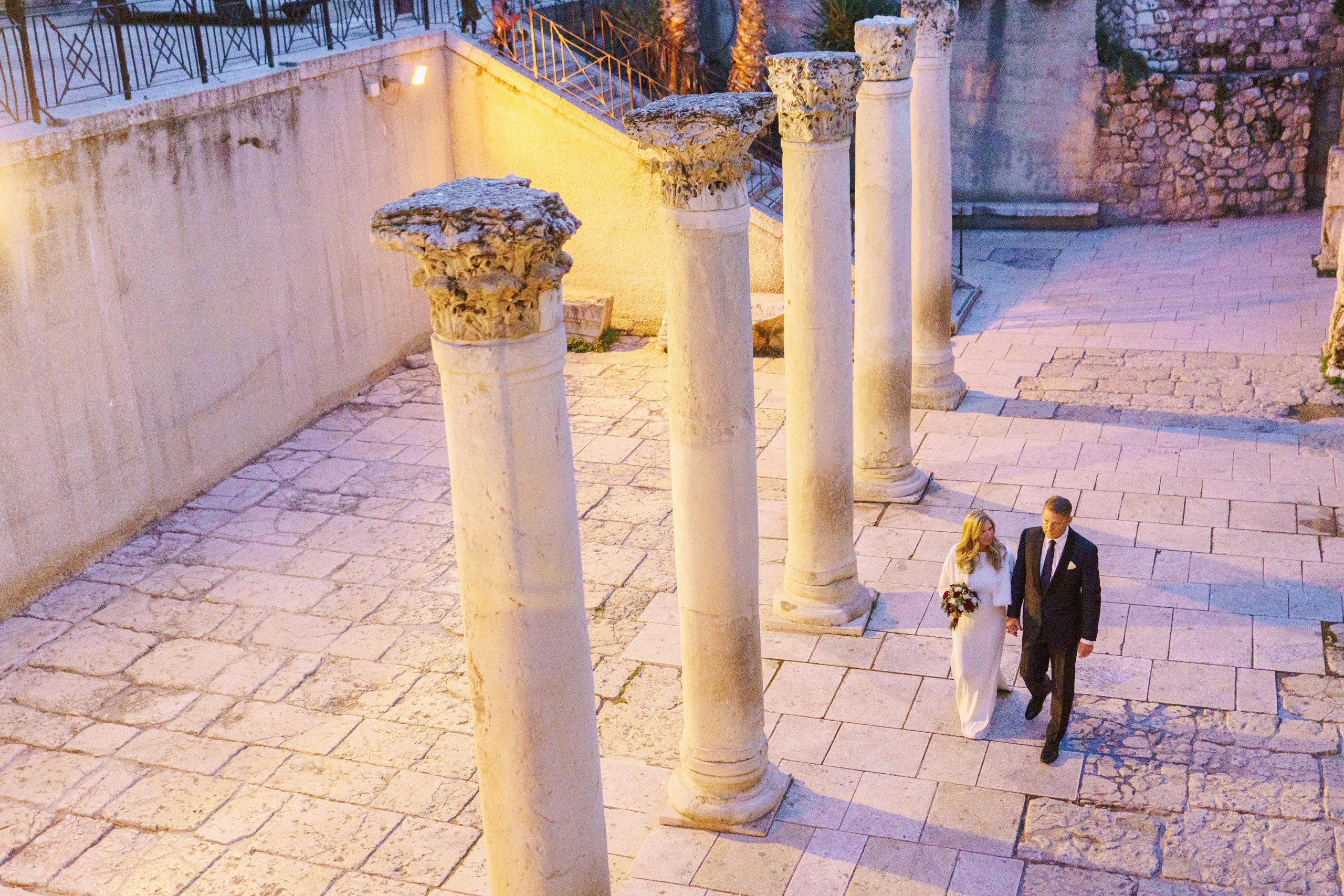 Wedding ceremony in Jerusalem, Randal & Tracy