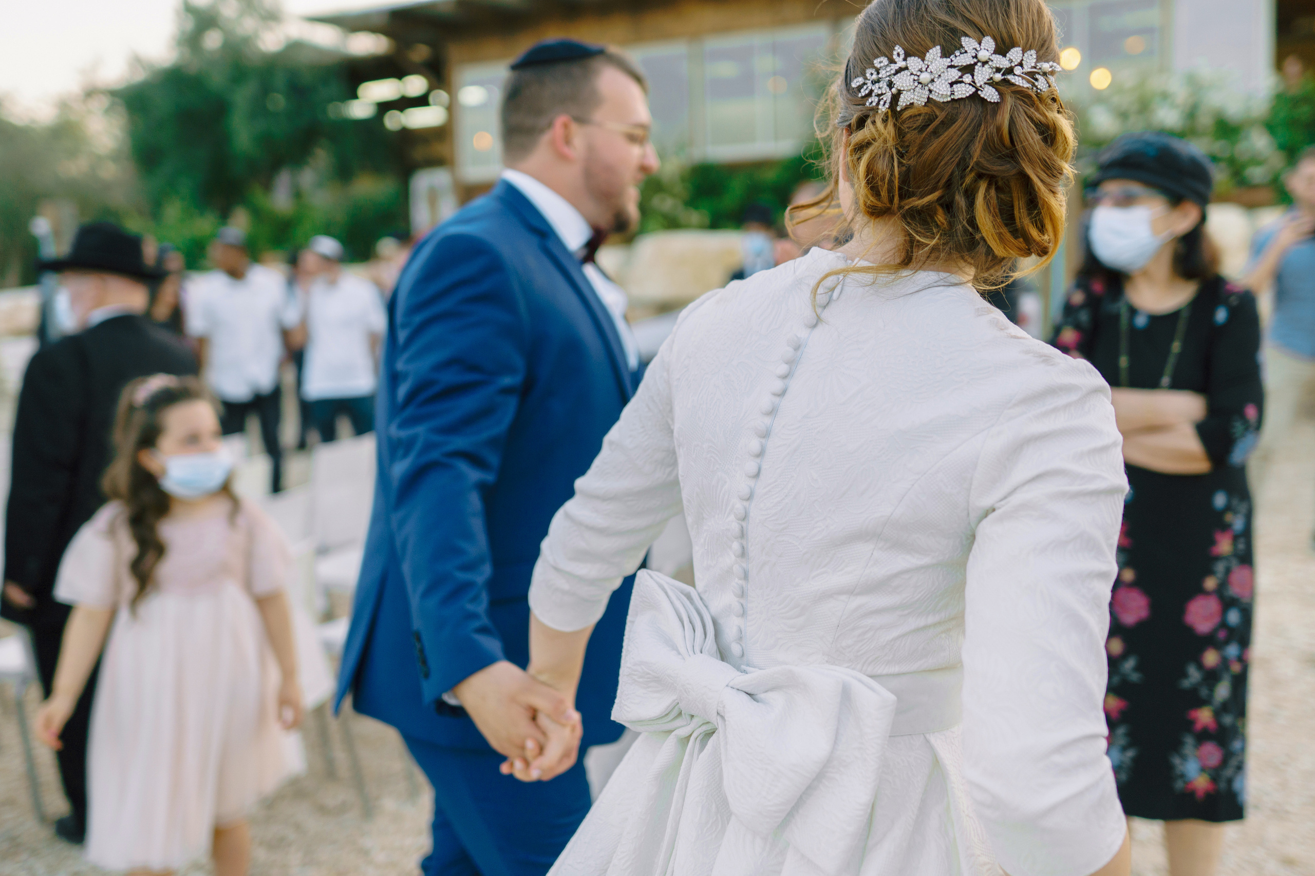 Religious wedding in Yad haShmona near Jerusalem, Itzik & Adel
