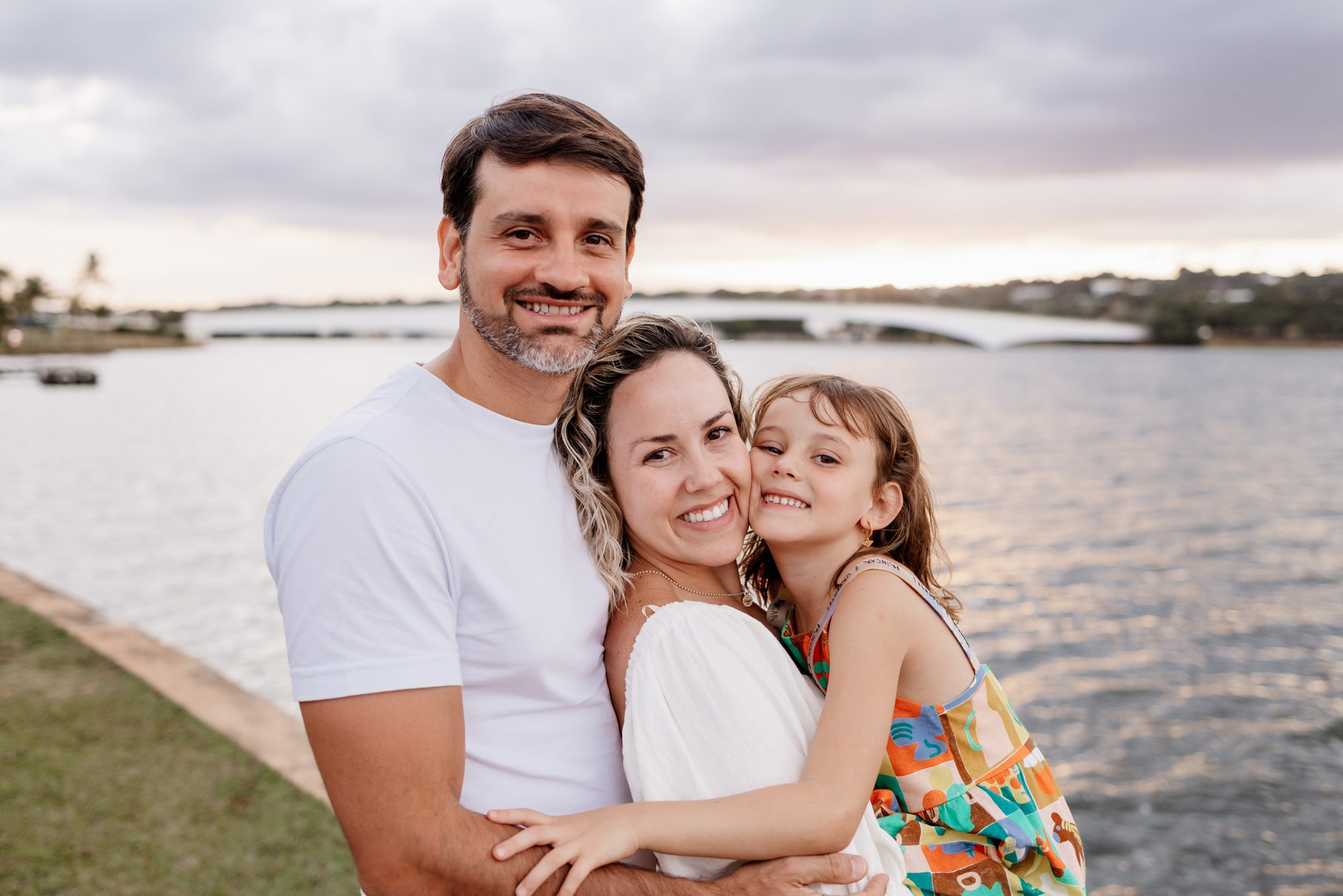 Ensaio família em&nbsp;Brasília no&nbsp;Eixo Monumental e&nbsp;Lago Paranoá