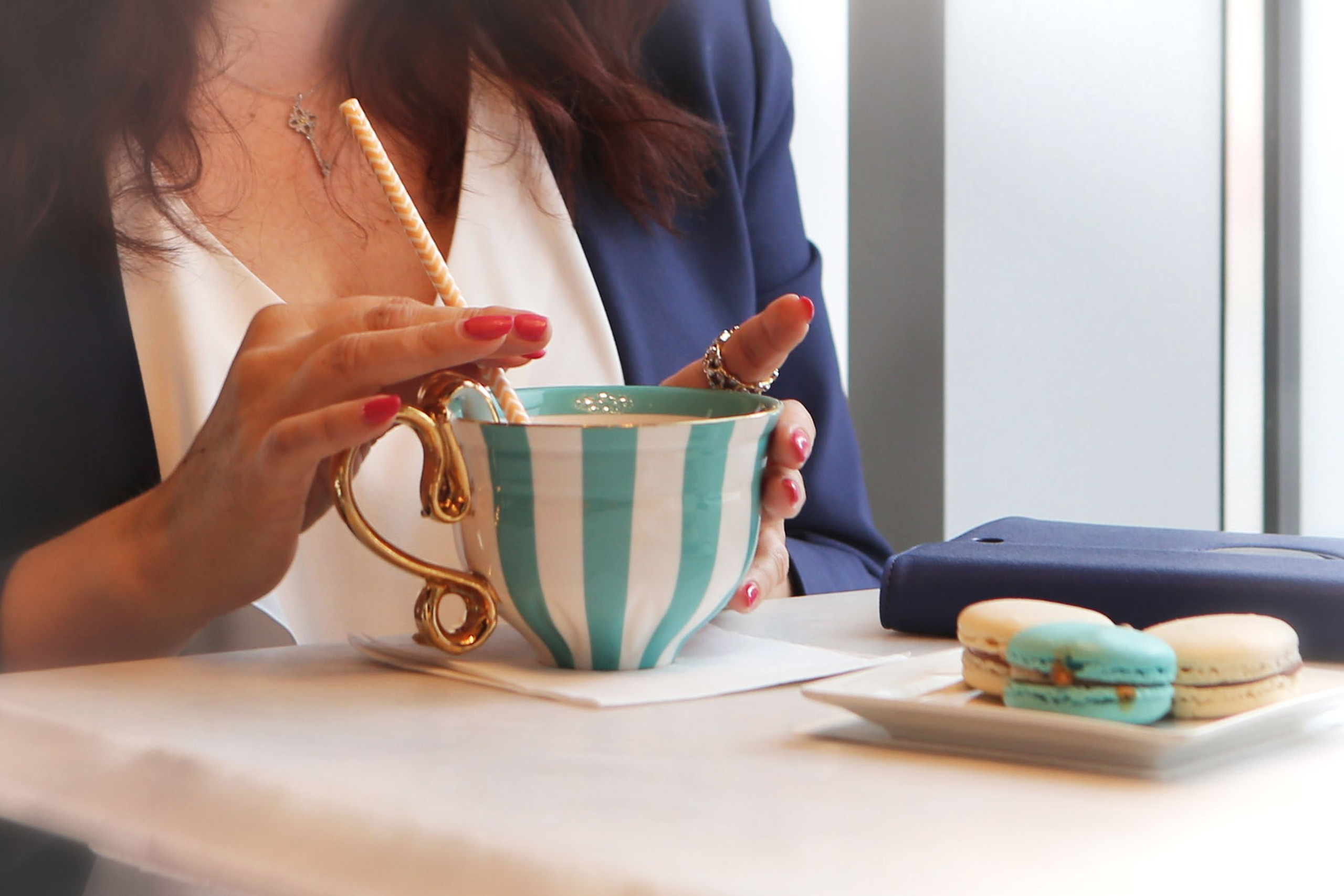 Coffee Time content photoshoot