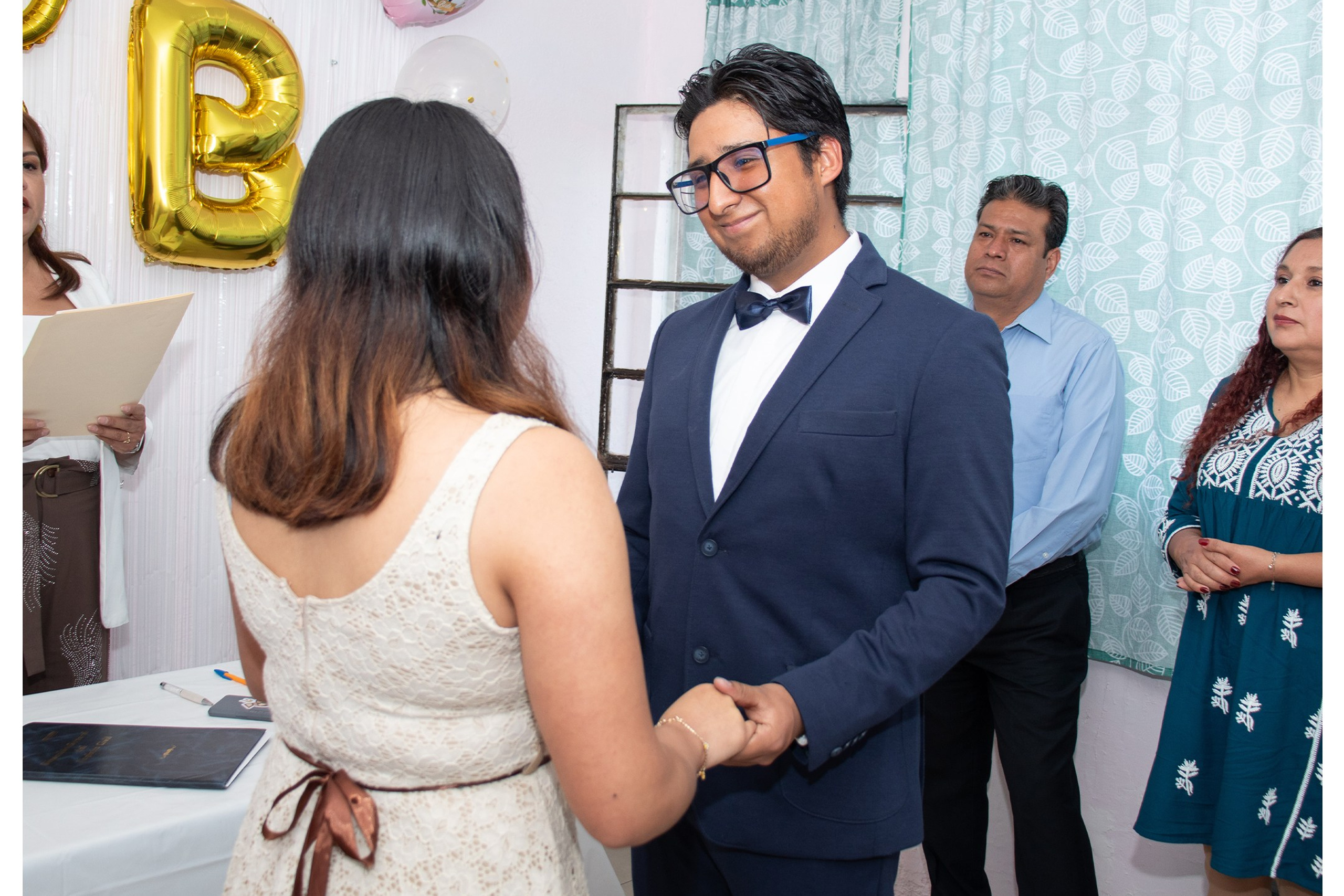 Cobertura fotográfica de ceremonia: Boda civil