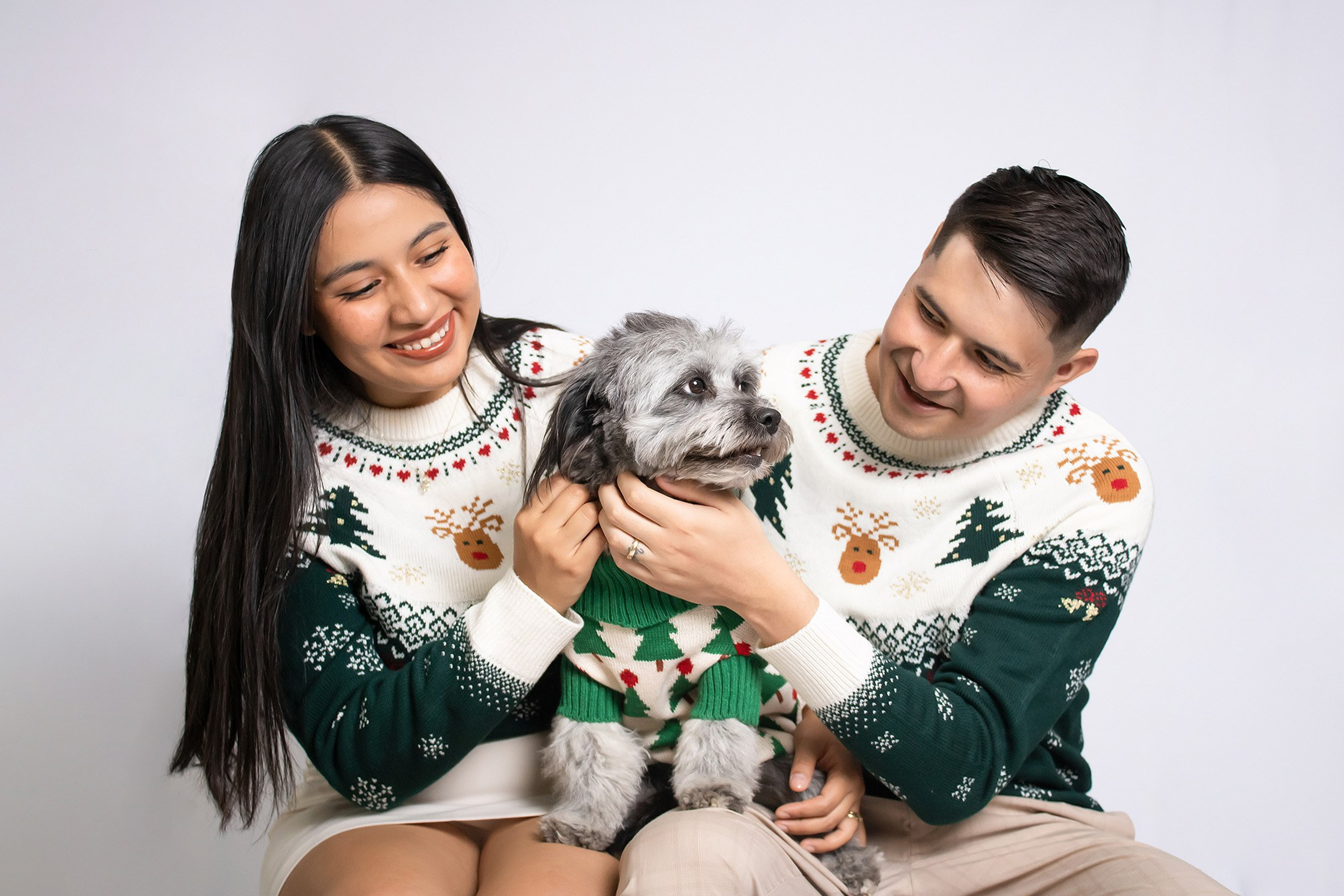 Sesión de fotos de navidad en Chimalhuacan