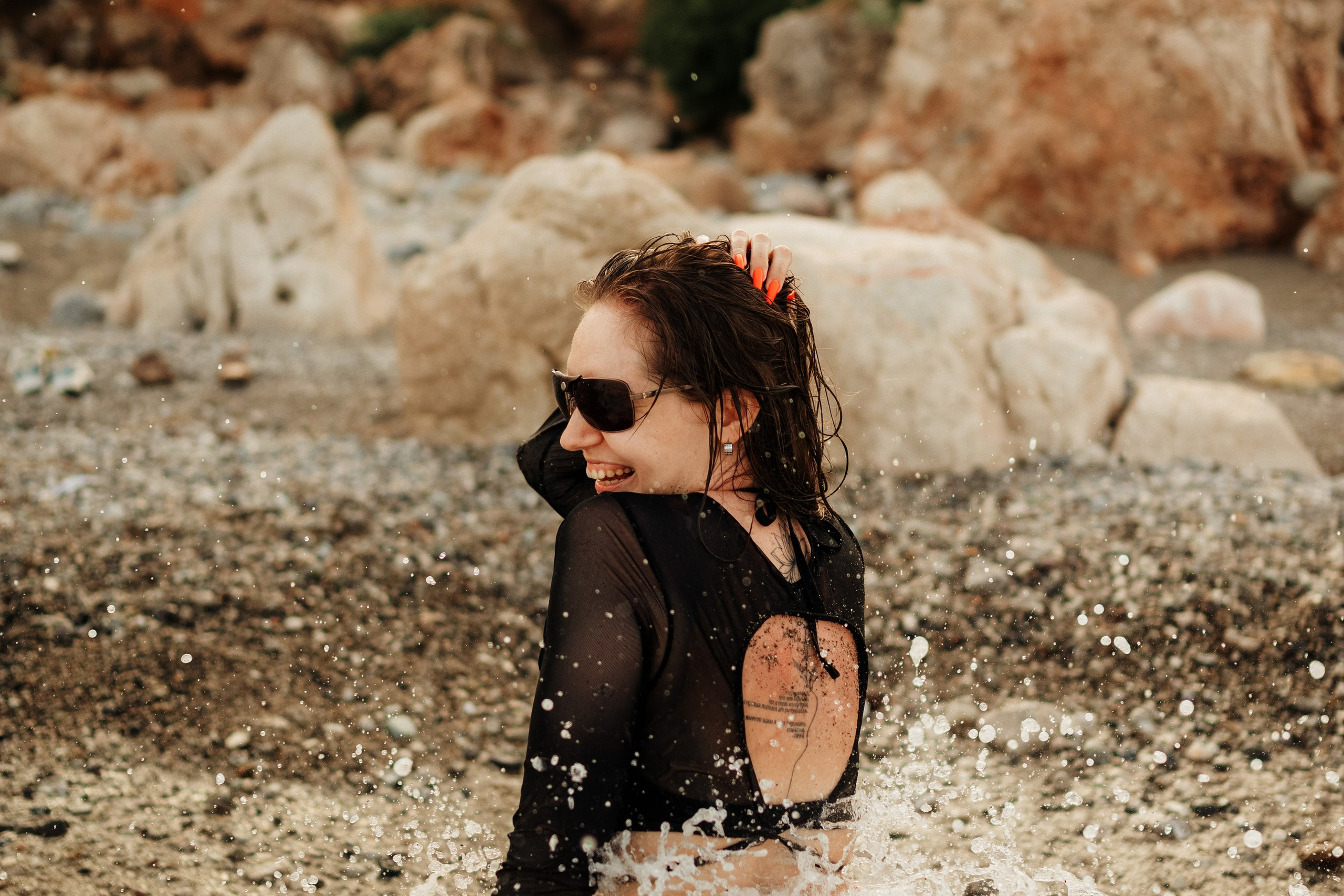 Фотосессия на диком пляже Бельдиби