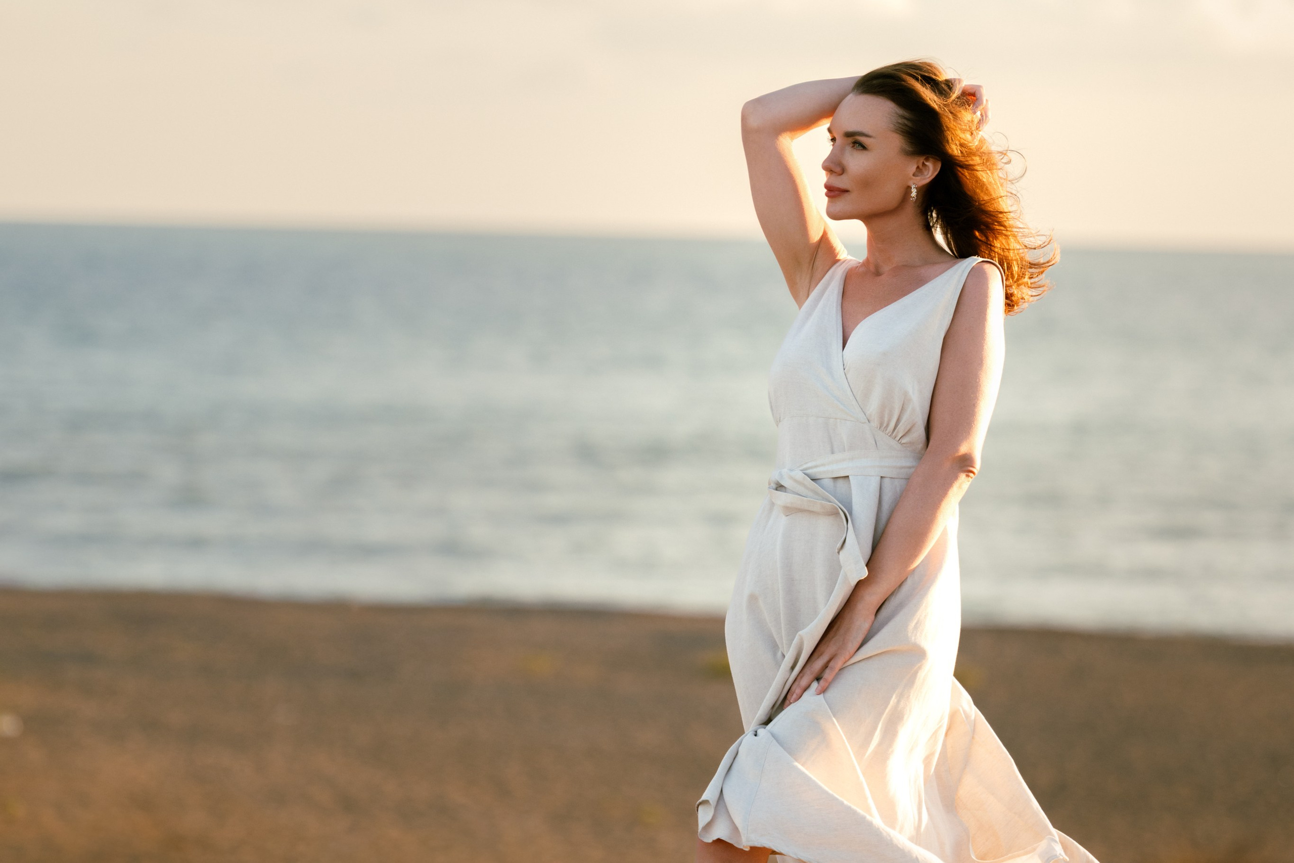 Белек —фотосессия на песчаном пляже на закате солнца. PHOTOGRAPHER IN ANTALYA KEMER BELEK SIDE ALANYA