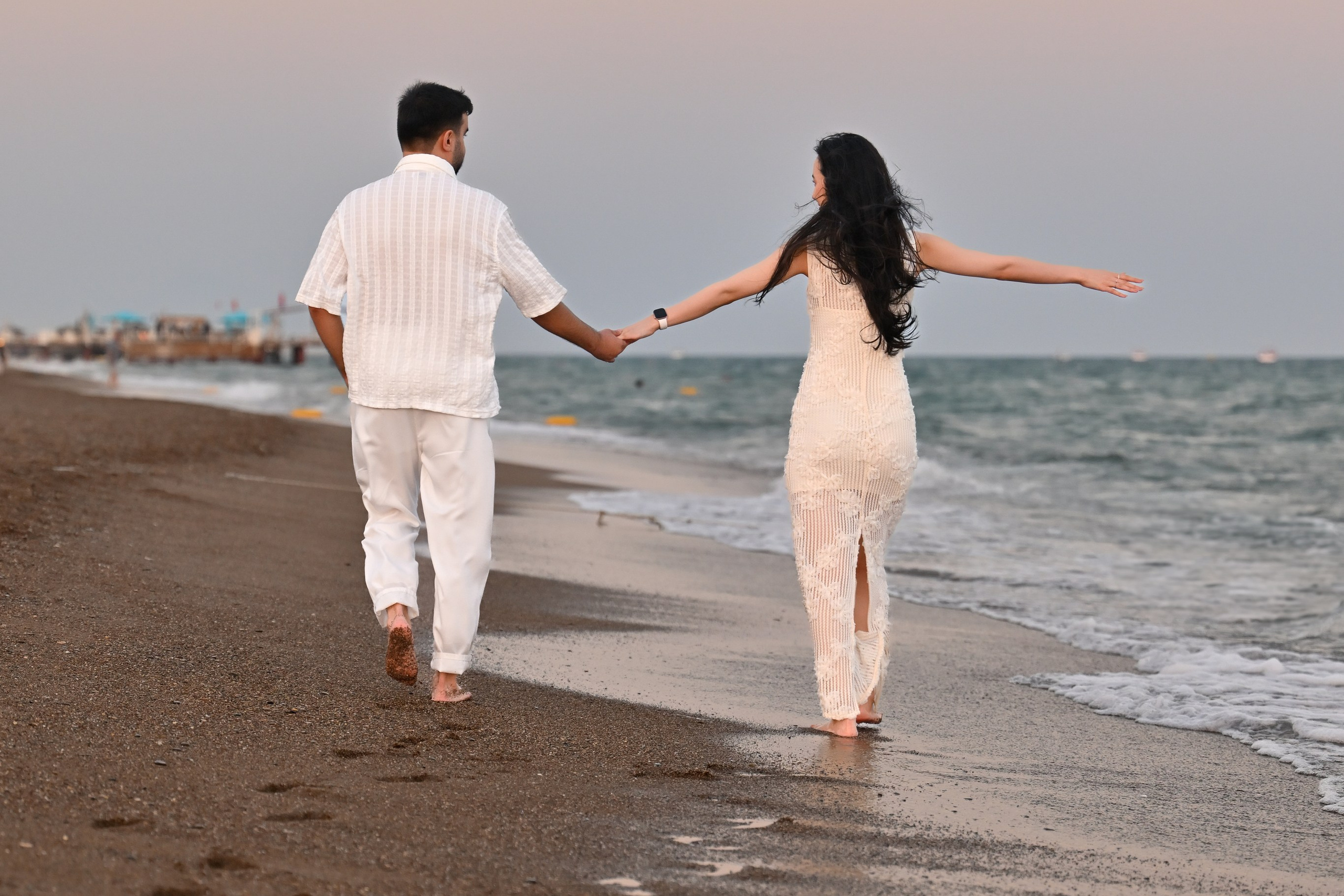 Фотосессия предложении руки и сердца на берегу моря. Фотограф в Анталии Кемер Белек Сиде Каш Алания