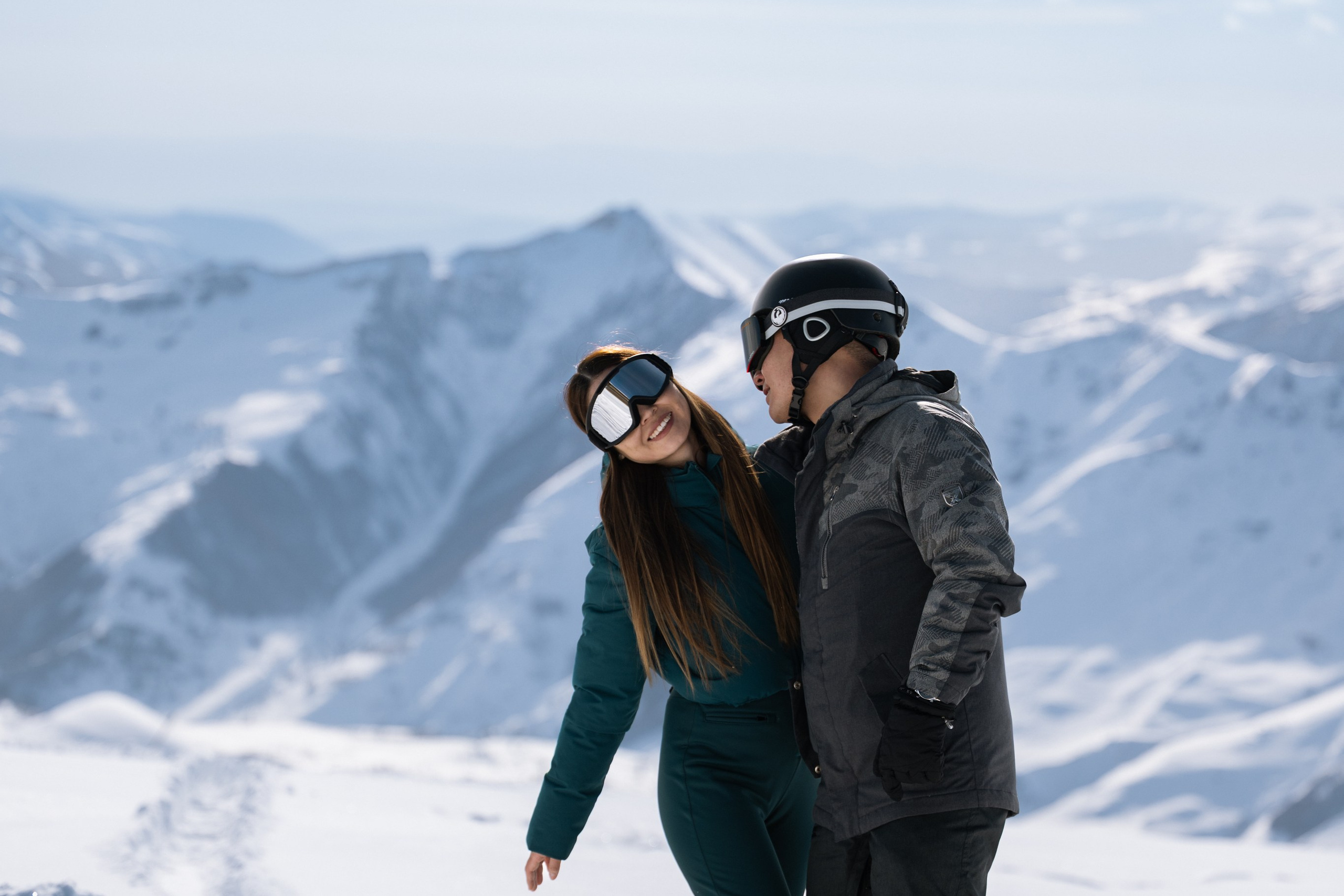 Love story фотосессия в горах, горная Лав Story фотосессия, снежная фотосессия. Фотограф Анталия Кемер Белек Сиде Каш Алания