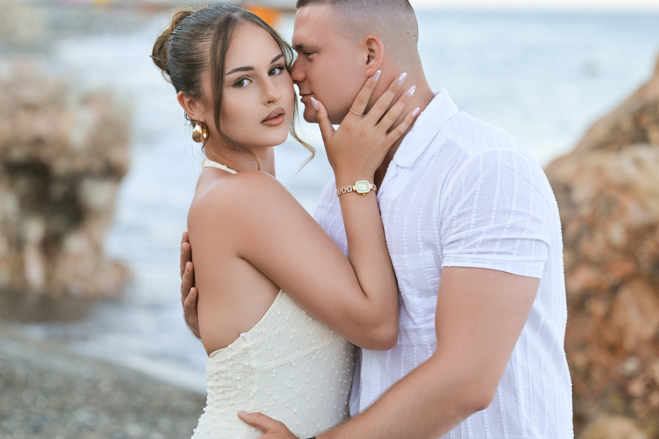 Кемер — фотосессия на большом пляже со скалами (Гёйнюк). PHOTOGRAPHER IN ANTALYA KEMER BELEK SIDE ALANYA