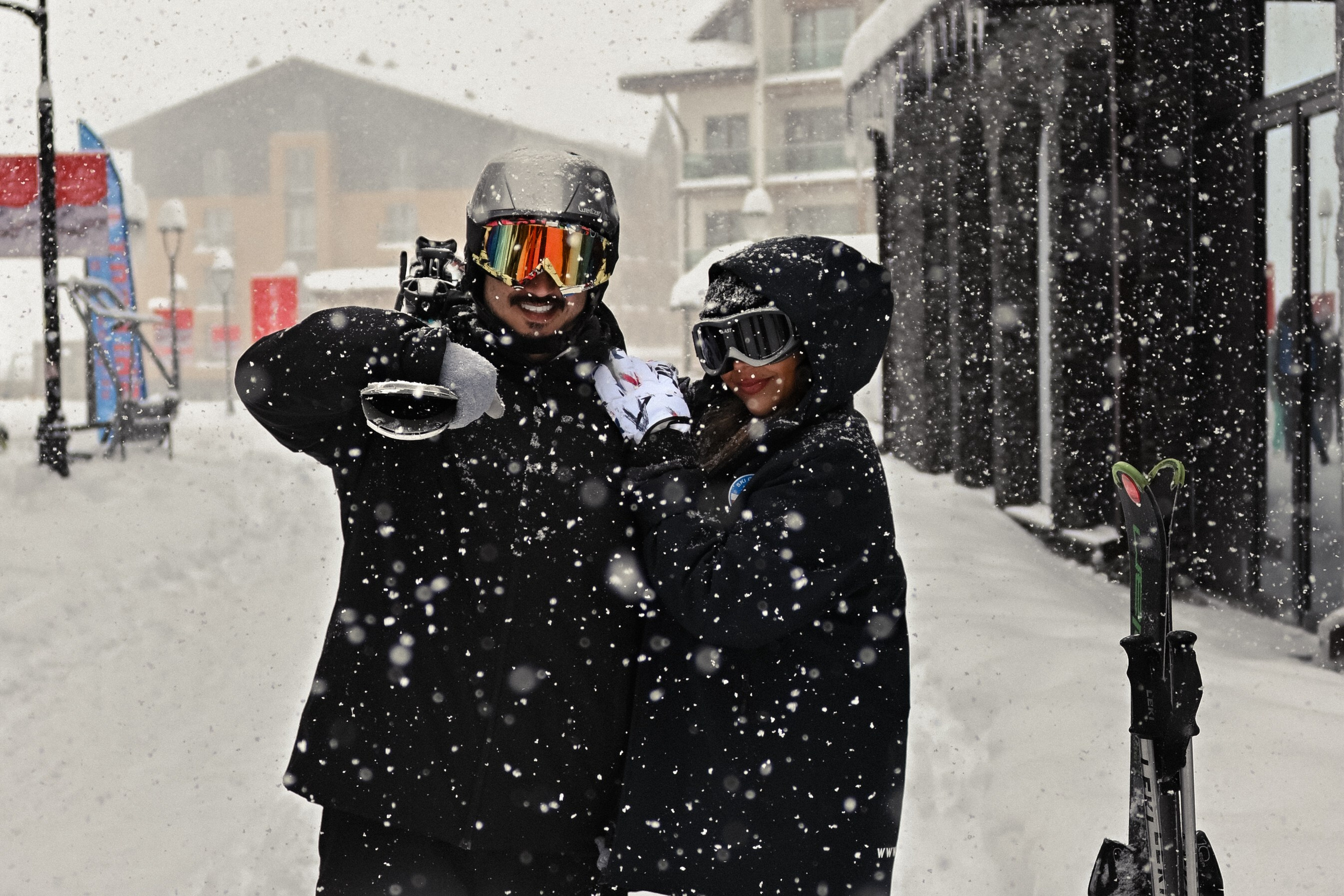 Love story фотосессия в горах, горная Лав Story фотосессия, снежная фотосессия. Фотограф Анталия Кемер Белек Сиде Каш Алания