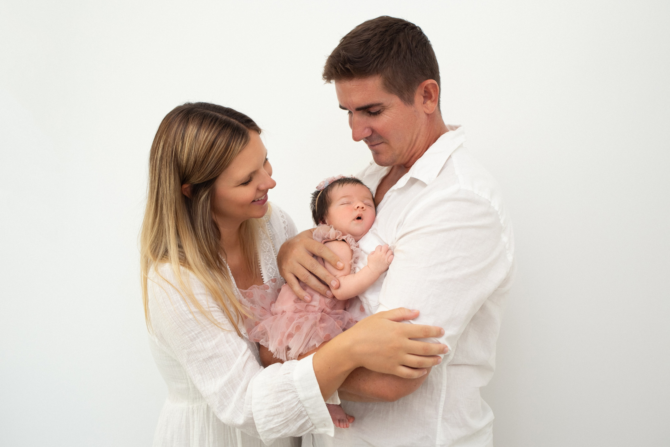 Newborn photography session for a family in Spain