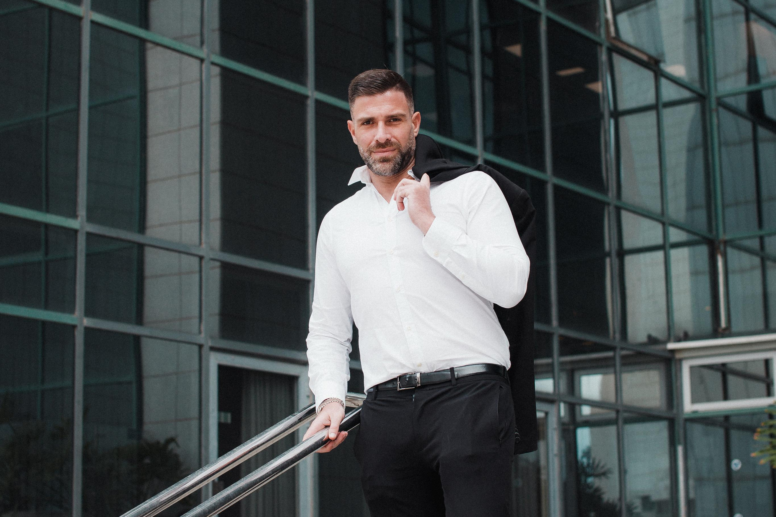 MEN-Business shoot. Idan (Bursa, Ramatgan). Photographer and videographer in Tel Aviv Mary Pann