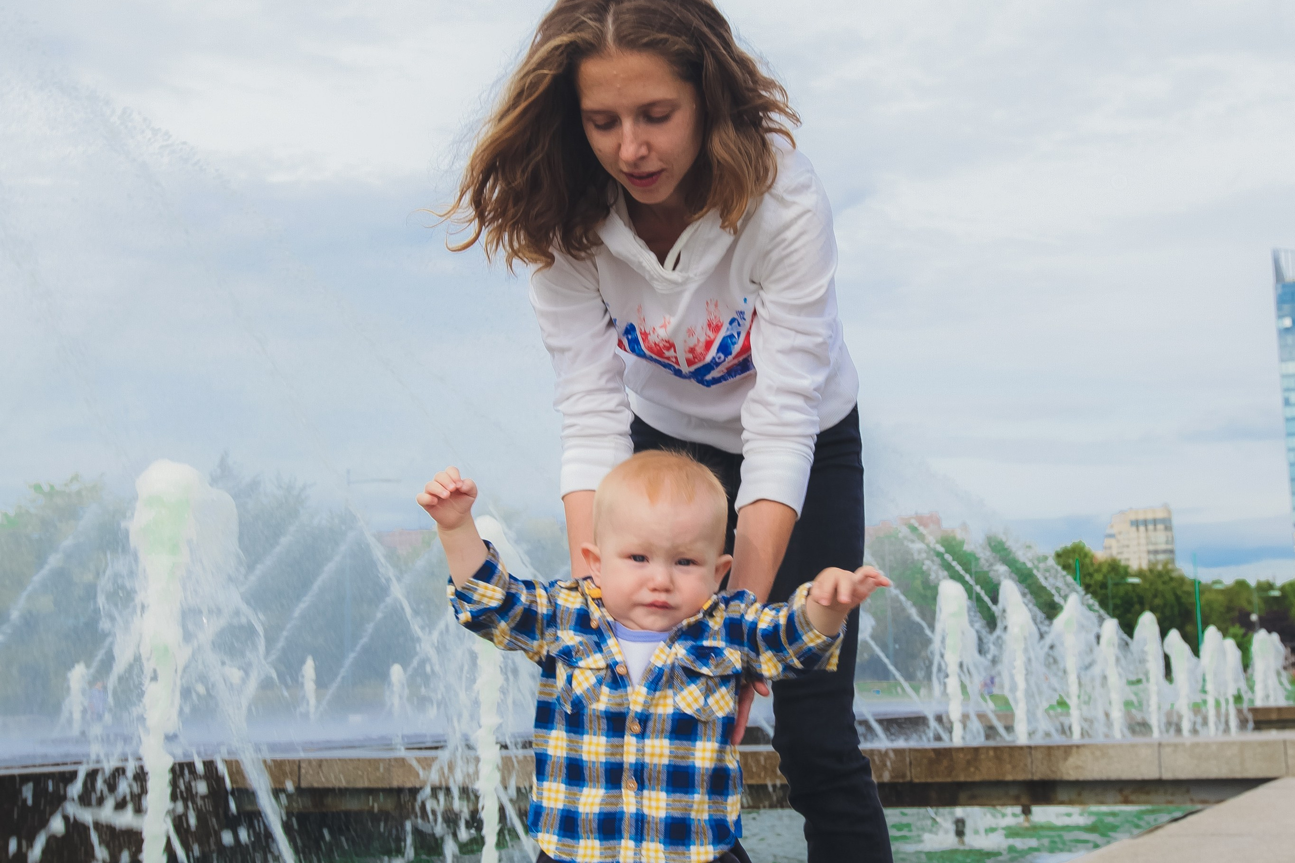 Mom ana baby. Photographer and videographer in Tel Aviv Mary Pann