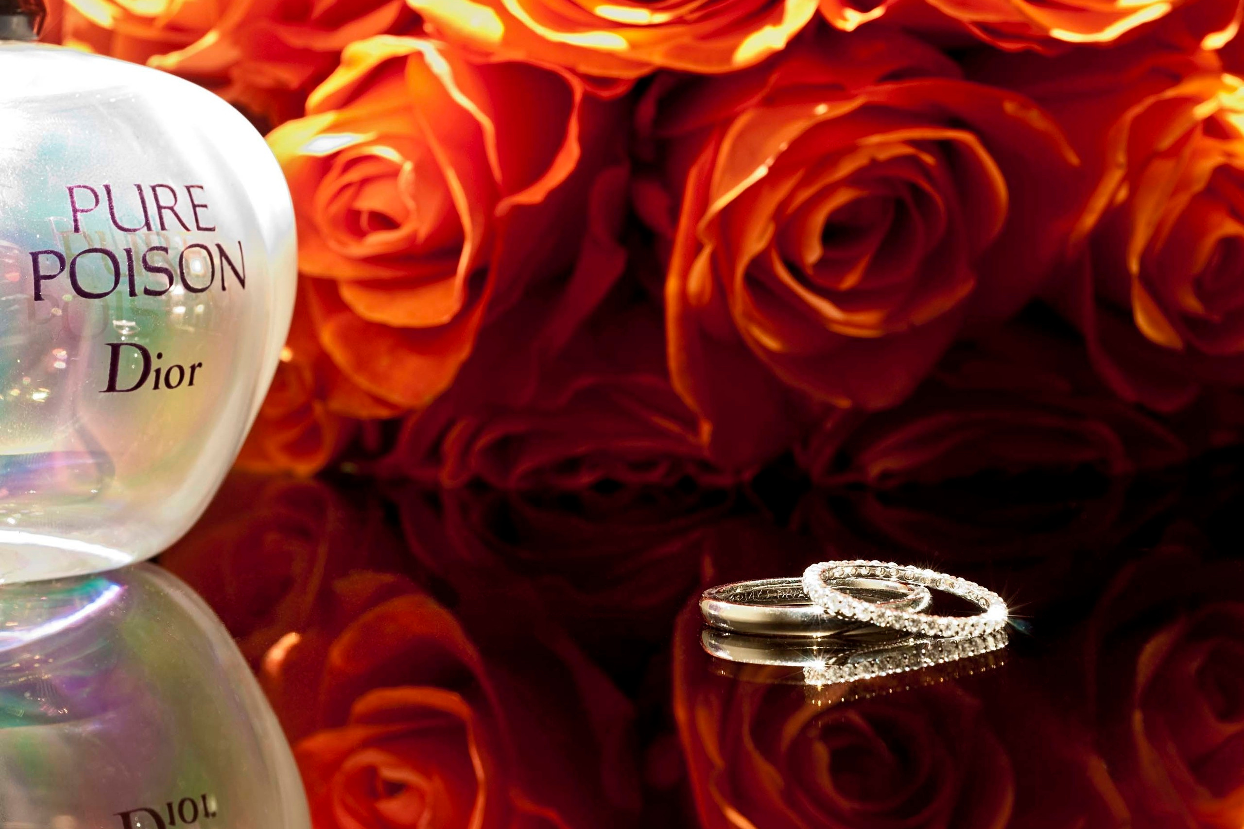 Wedding photographer Radisson Blu, Bucharest Romania wedding rings, wedding flowers, pure poison dior Nikon D850