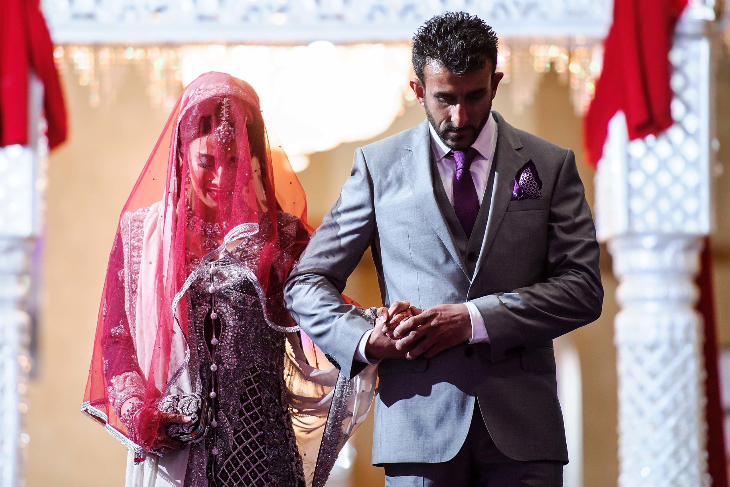 Wedding photographer Hilton Watford, London UK Nikon D850 asian religious ceremony