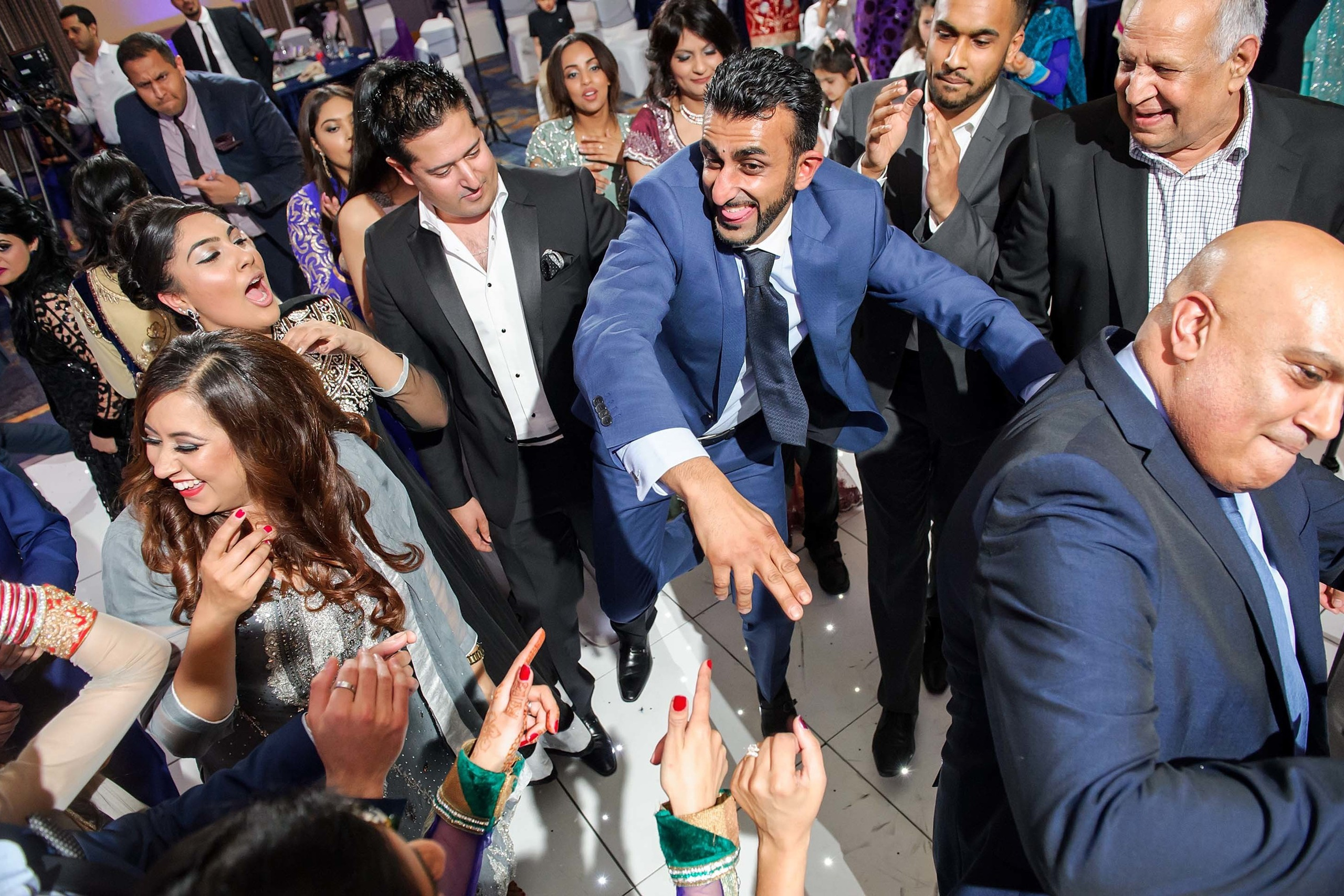 Wedding photographer Premier Banqueting London UK Nikon D850 wedding reception