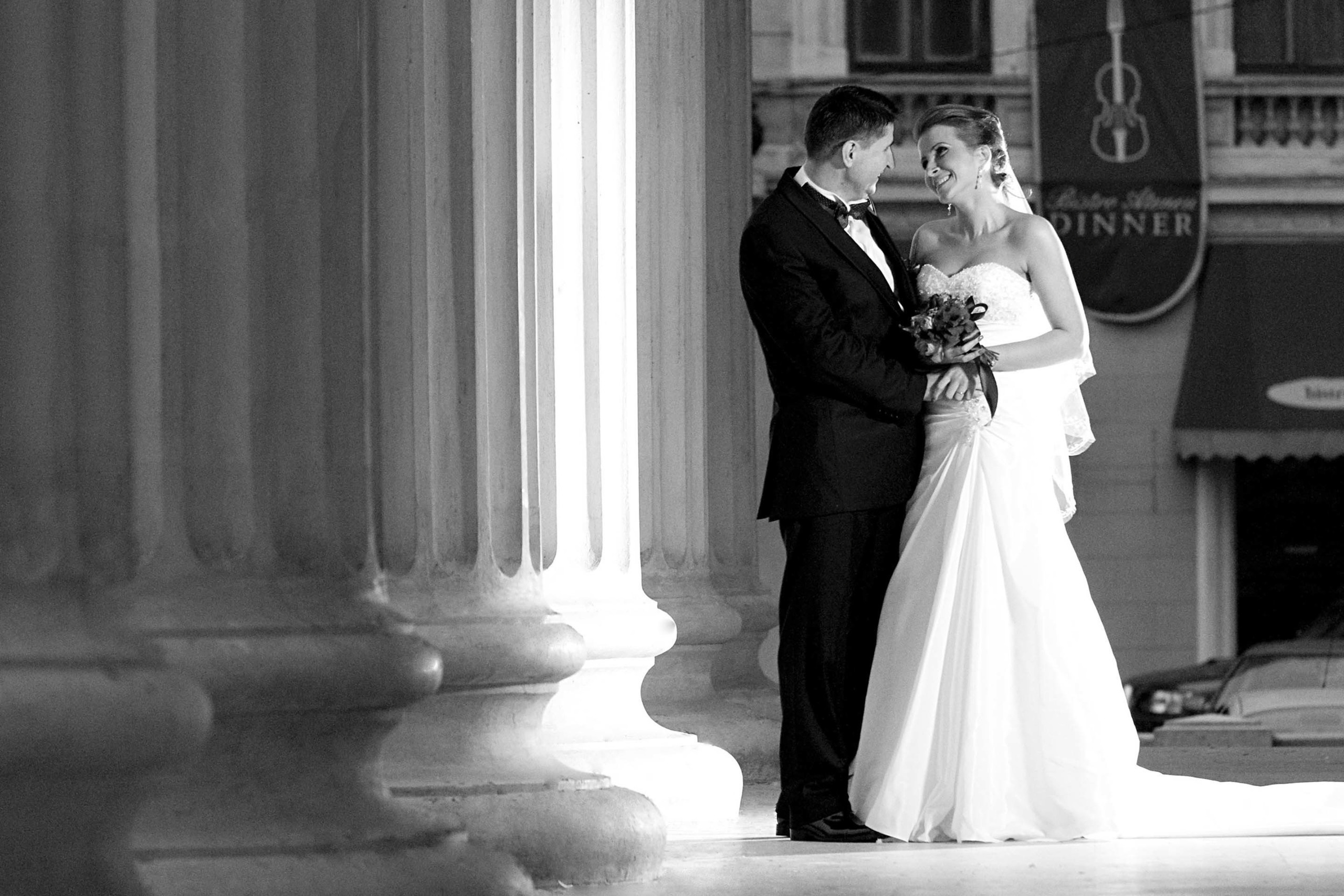 Wedding photographer Romanian Athenaeum Bucharest Romania Nikon D850 wedding reception