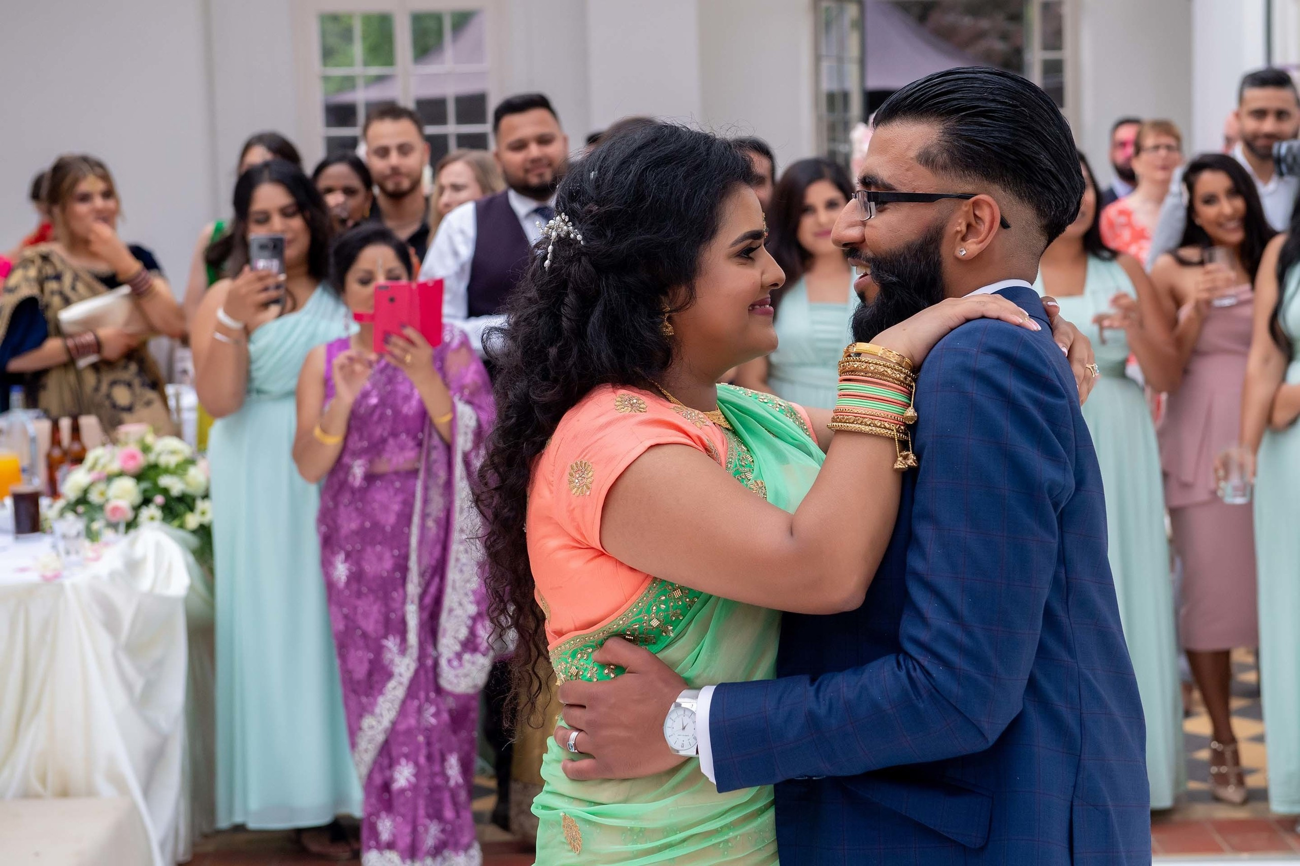 Wedding photographer Wrest Park, Bedfordshire UK Nikon D850 asian wedding first dance