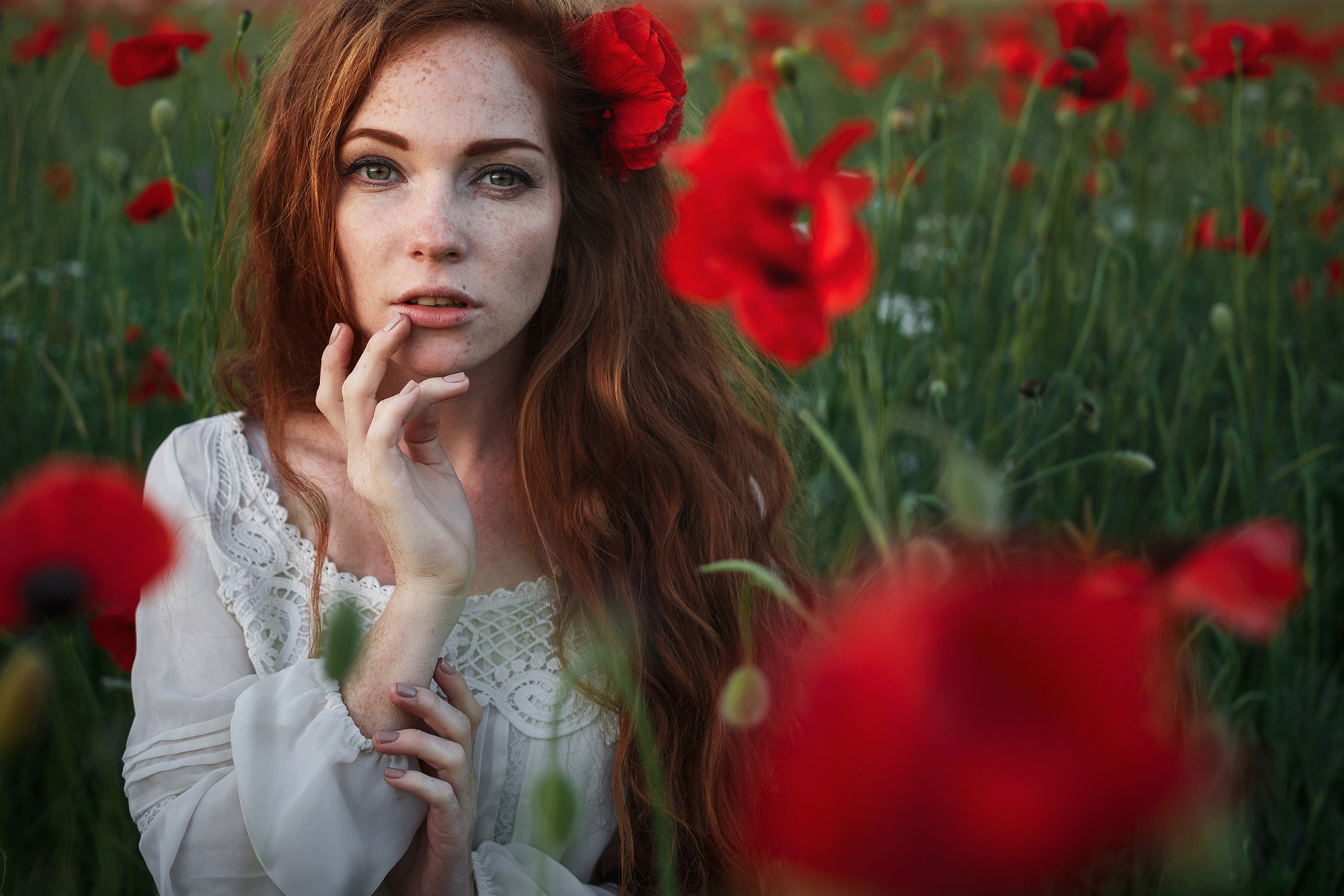 Фотосессия в маках