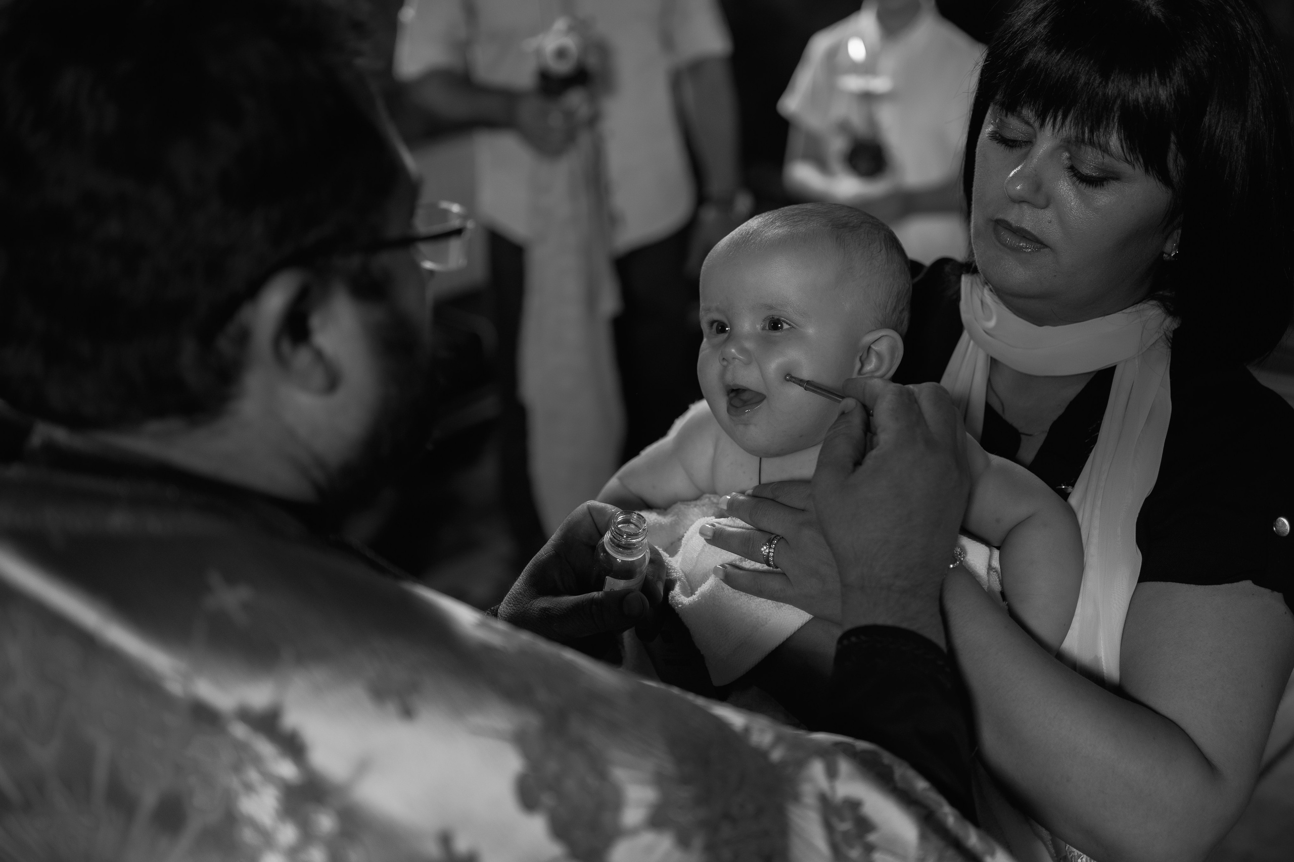 Moments of christening