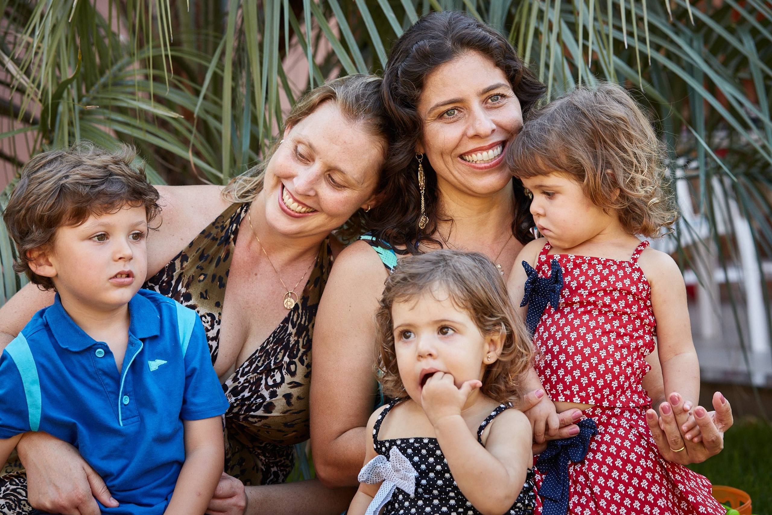Ensaio Viviane, Sophia, Sara e Gabriel