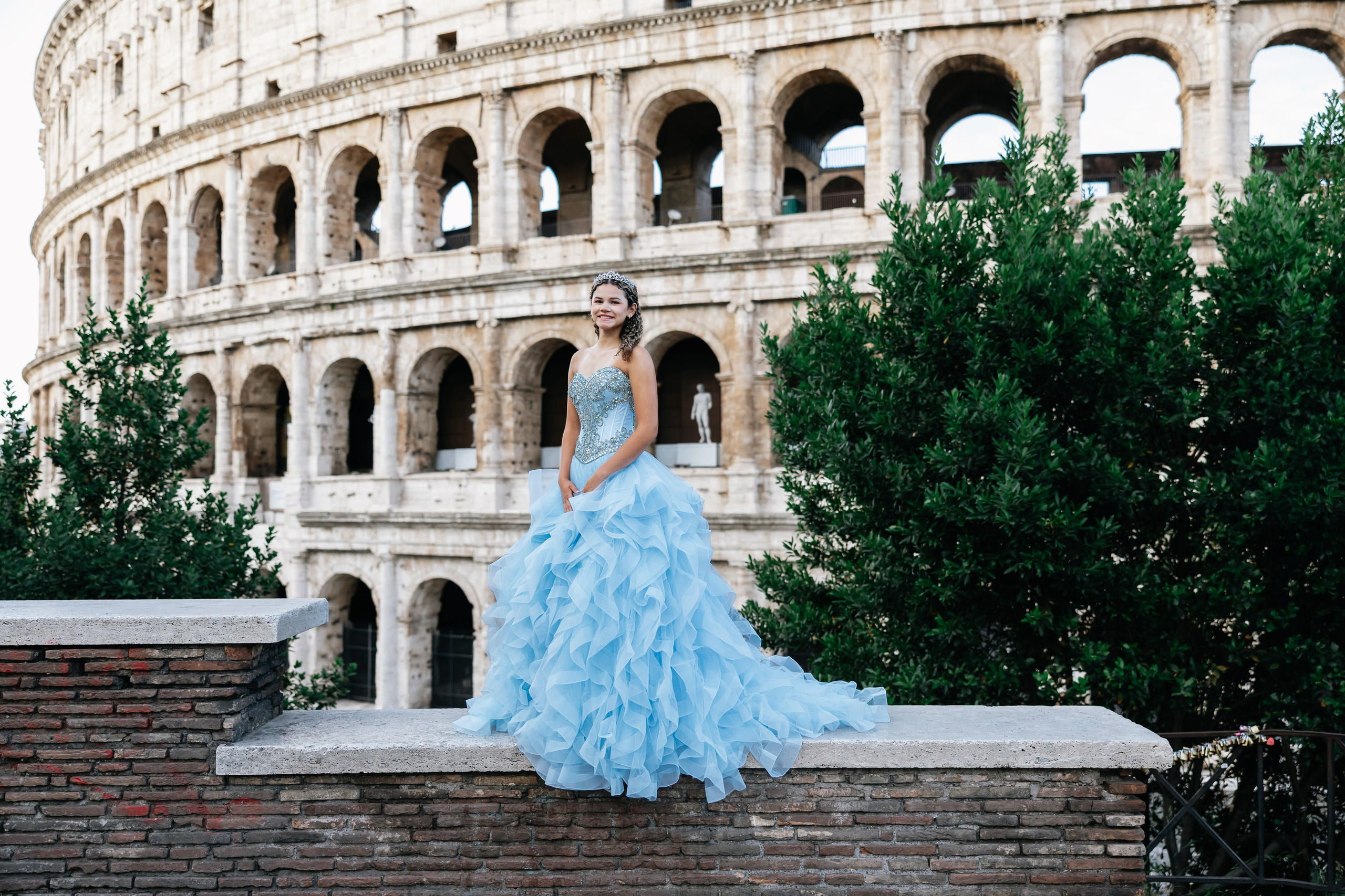 Quinceanera photoshoot for Kamila