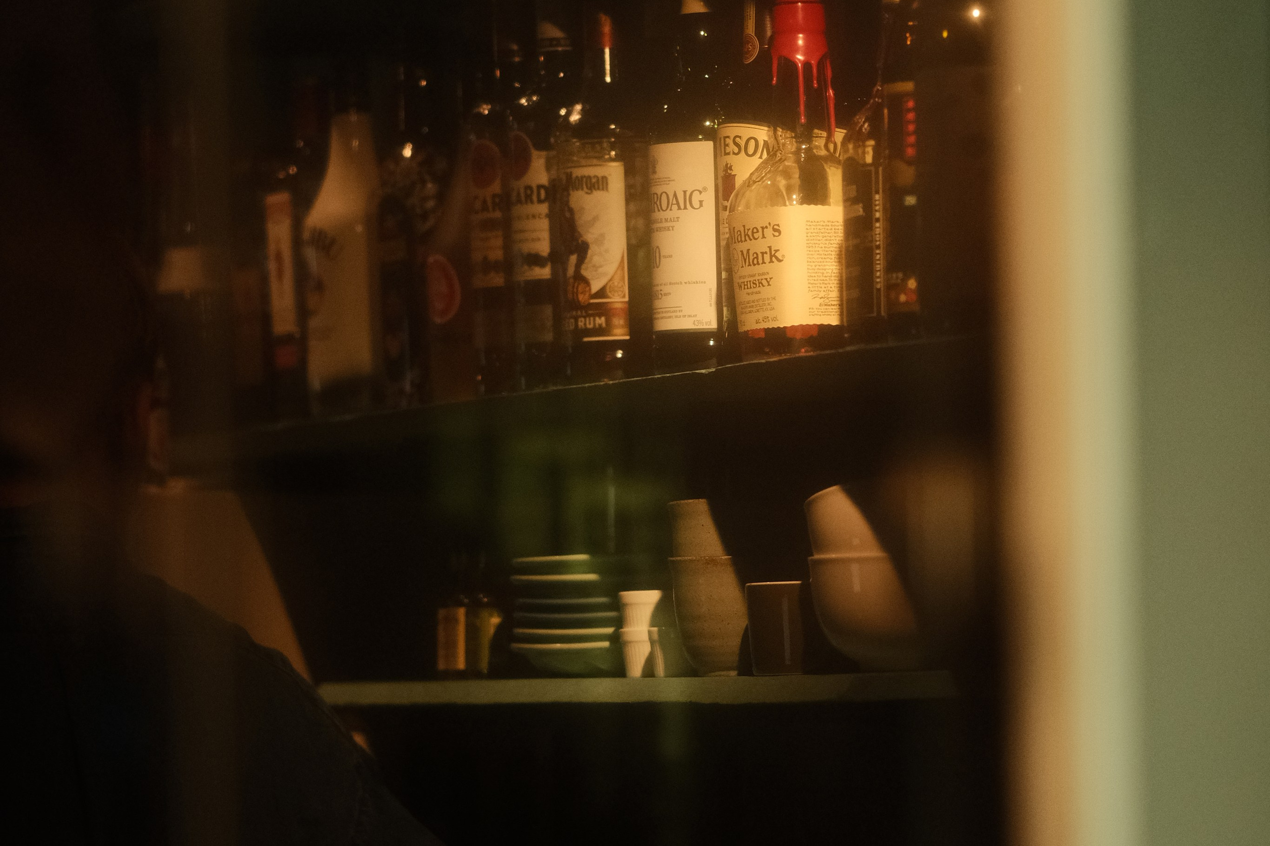 MIDNIGHT BEHIND GLASS