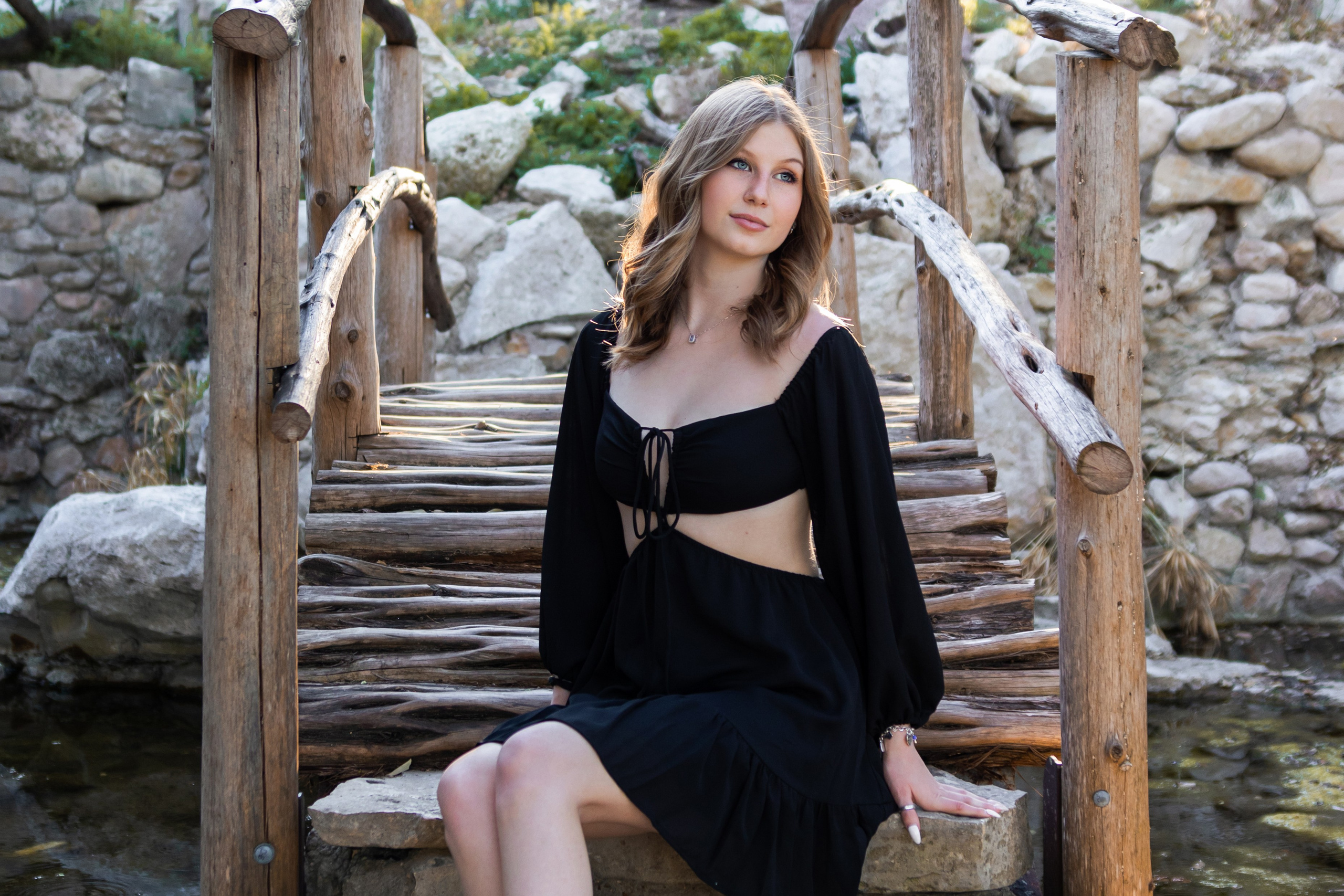 Raleigh’s Zilker Garden Senior Shoot