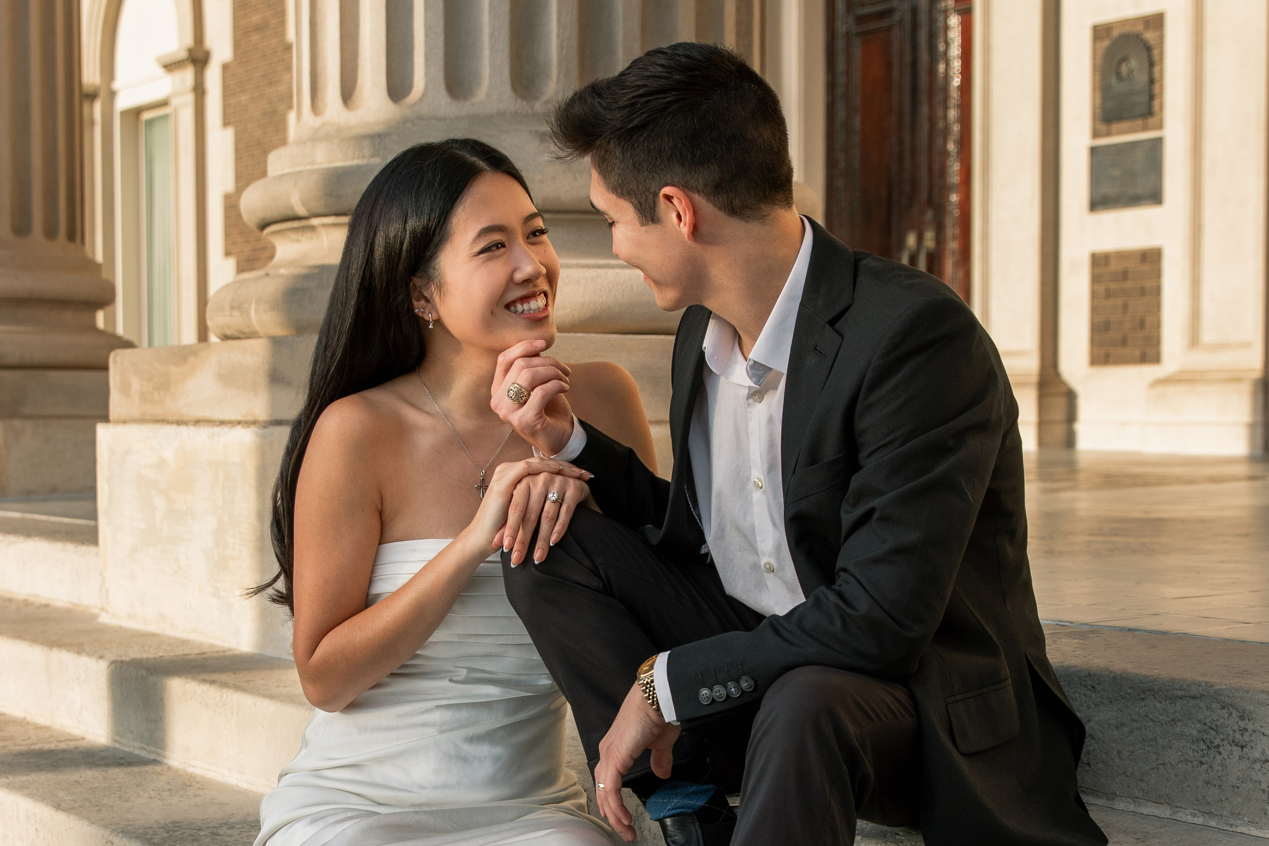 Kelly & Alex in&nbsp;Downtown Dallas