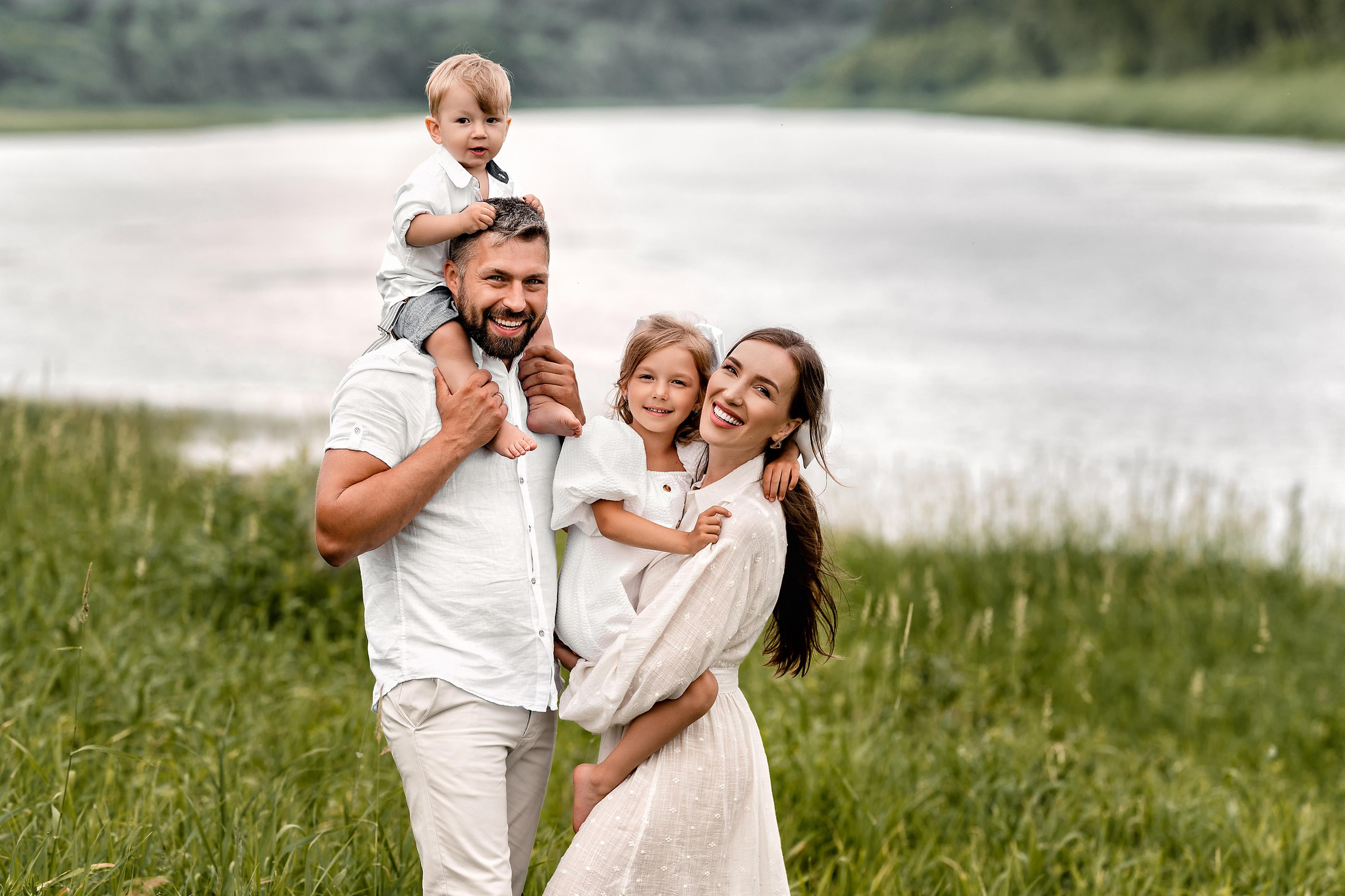 Angelina und Familie