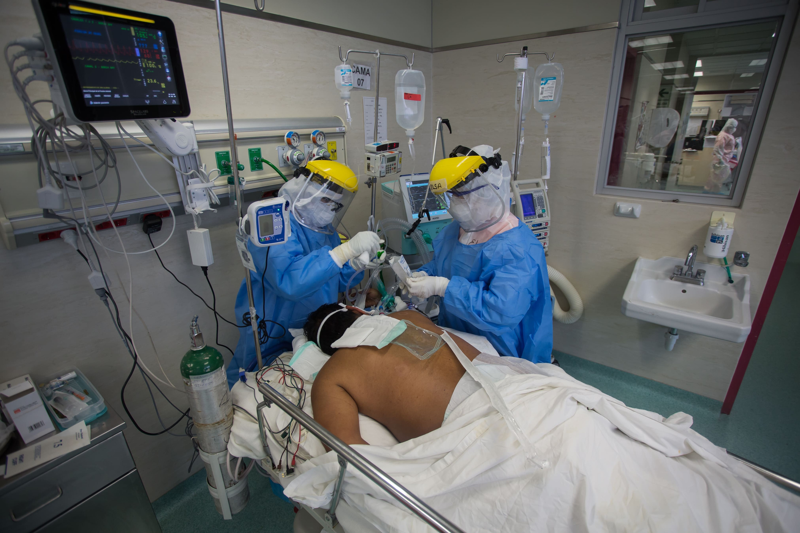 Fisioterapeutas en UCI - COVID19