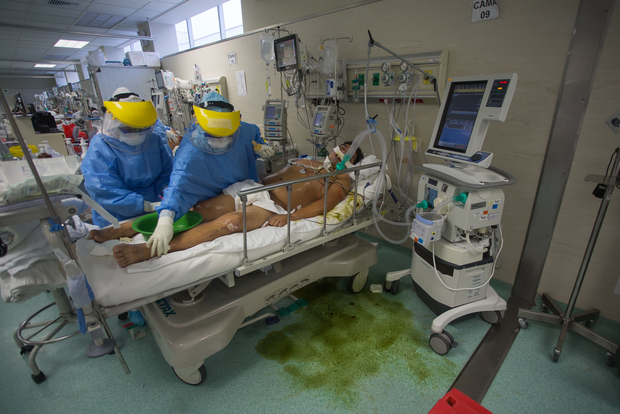 Fisioterapeutas en UCI - COVID19