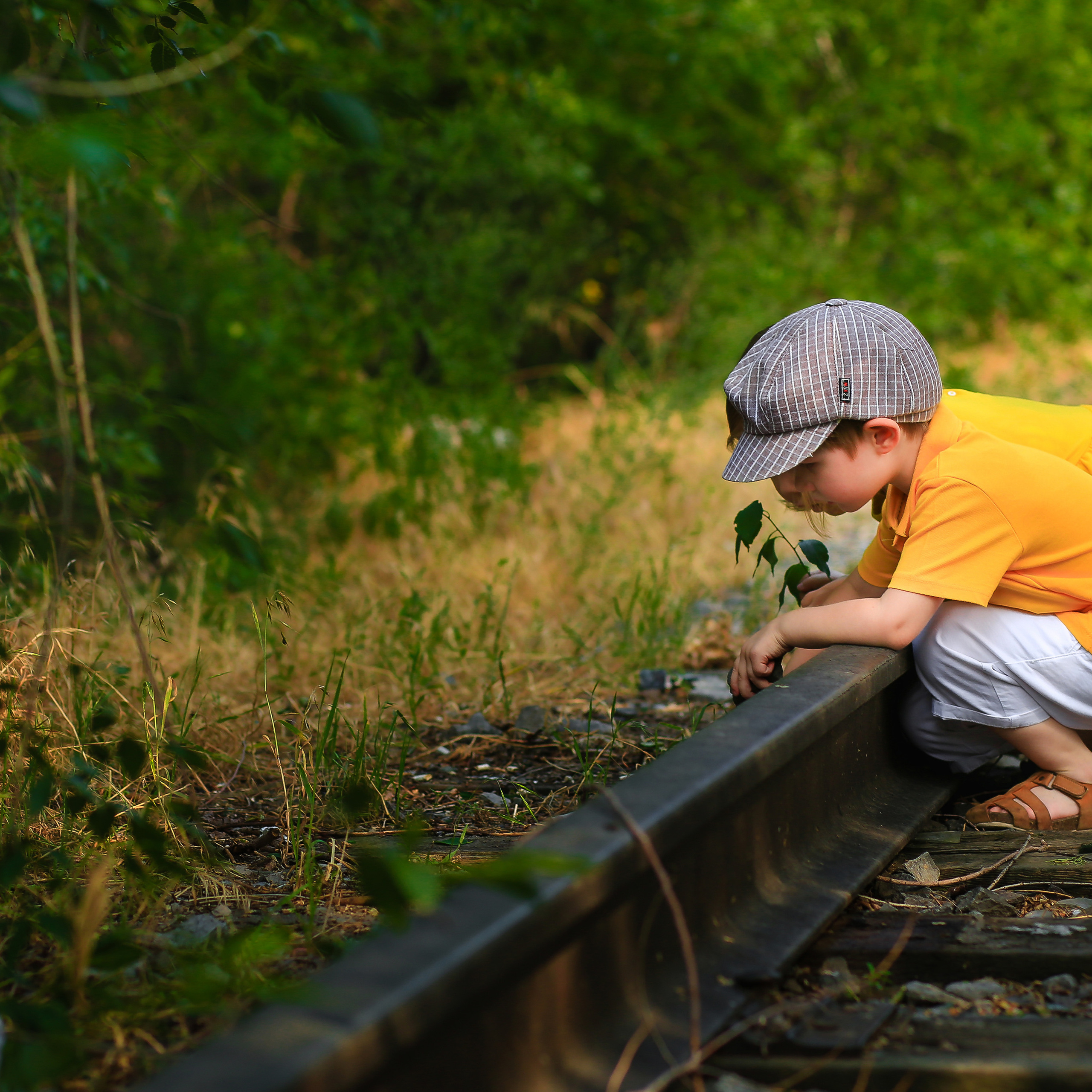 Двое на рельсах. Фотограф в Ташкенте Надежда Исаева