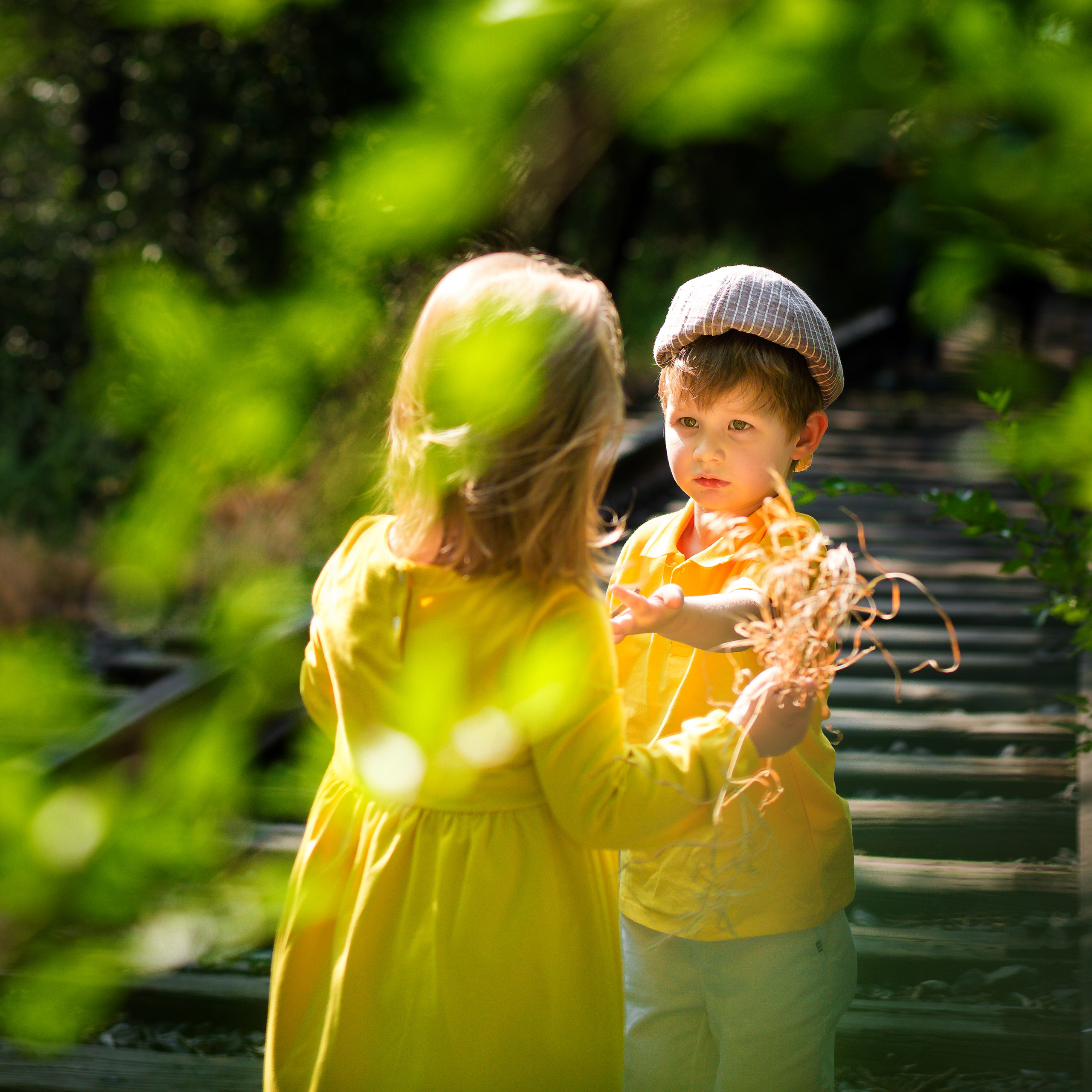 Двое на рельсах. Фотограф в Ташкенте Надежда Исаева