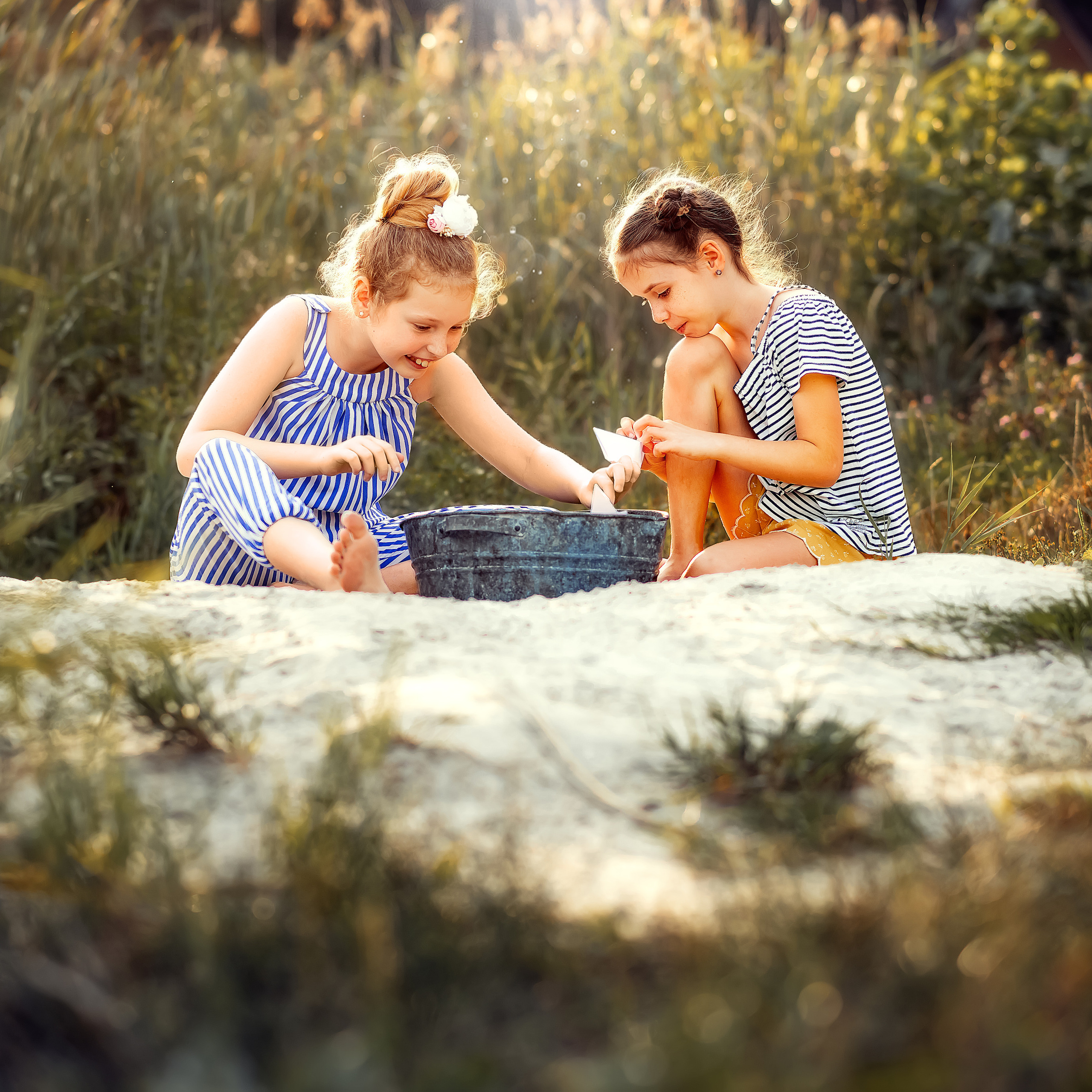 Літній вечір на озері