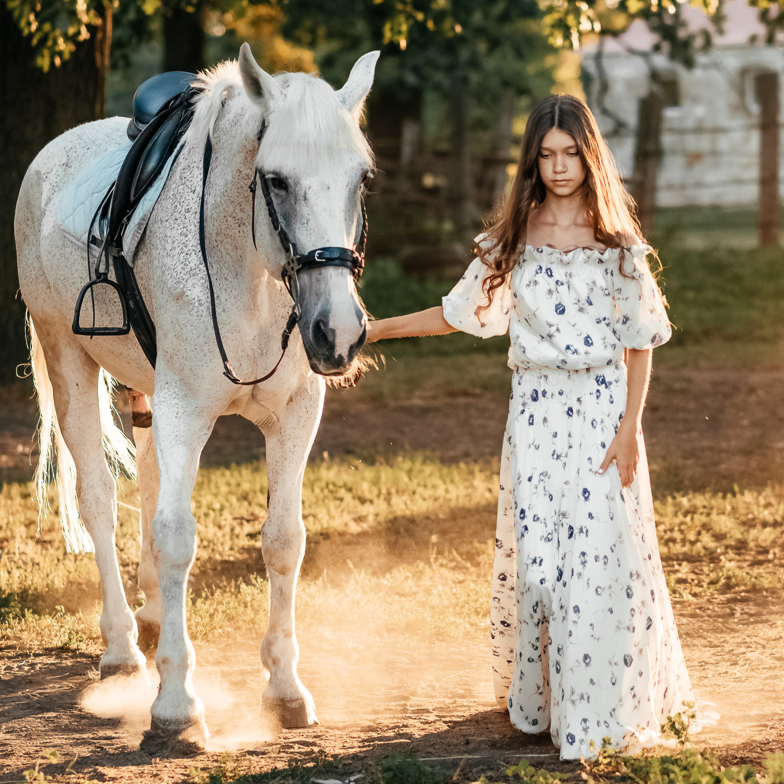 Гармонія з природою: зйомка на конюшні