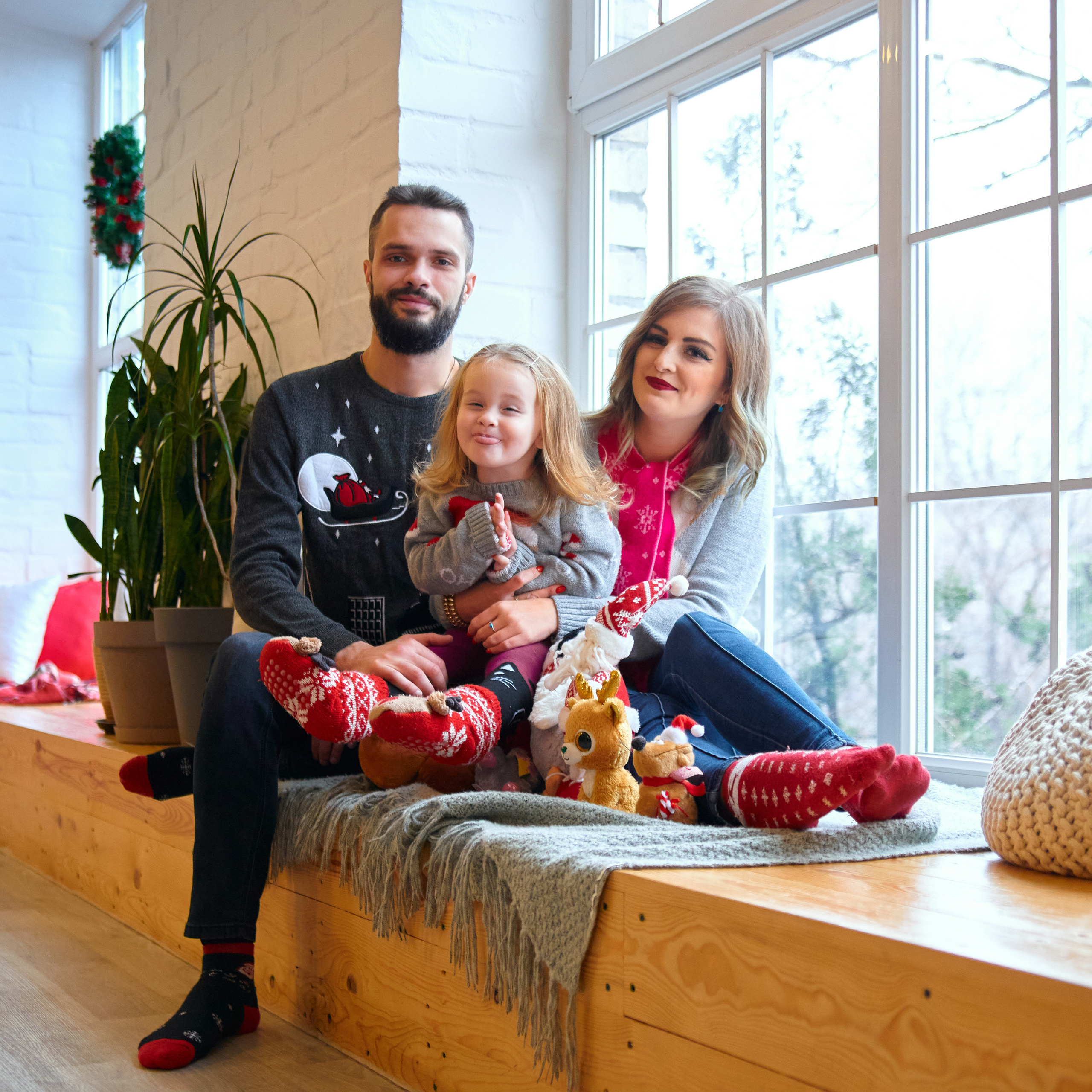 Олексій, Марина та Софія