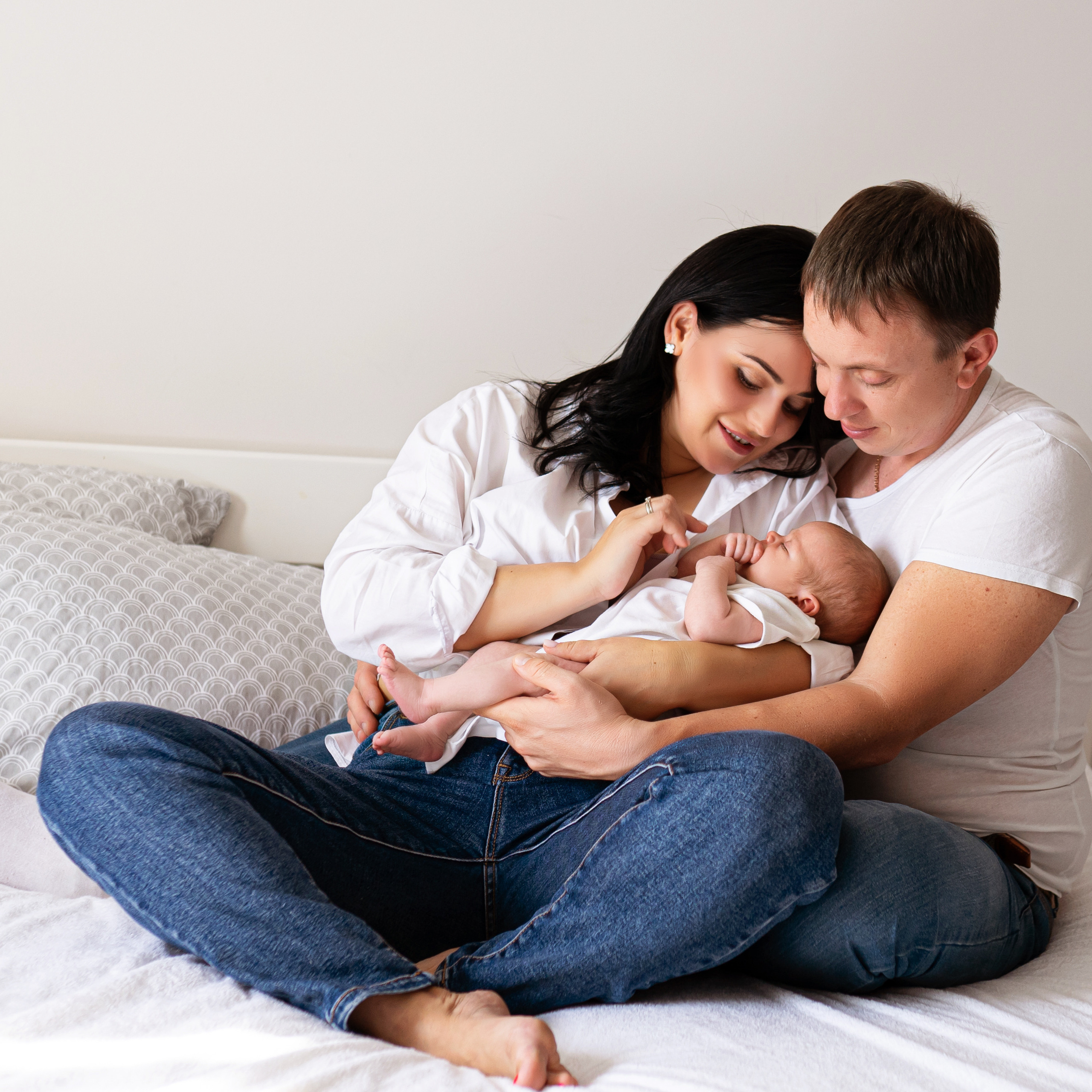 Домашня фотосесія новонародженого