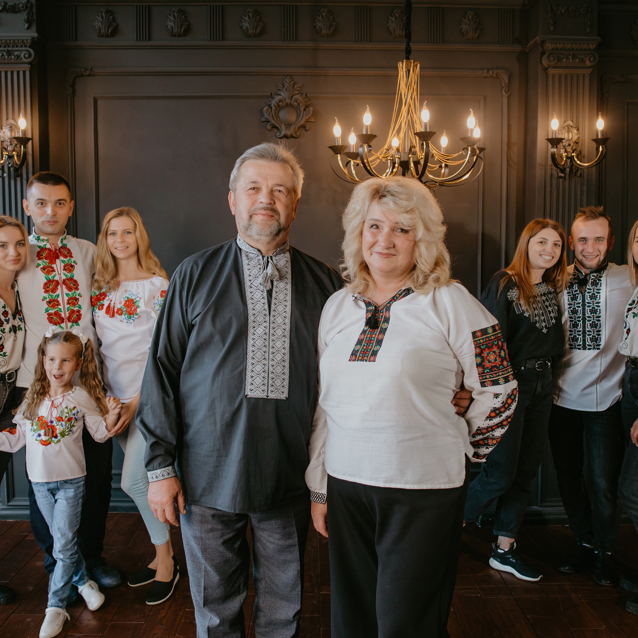 Сімейна зйомка у студії