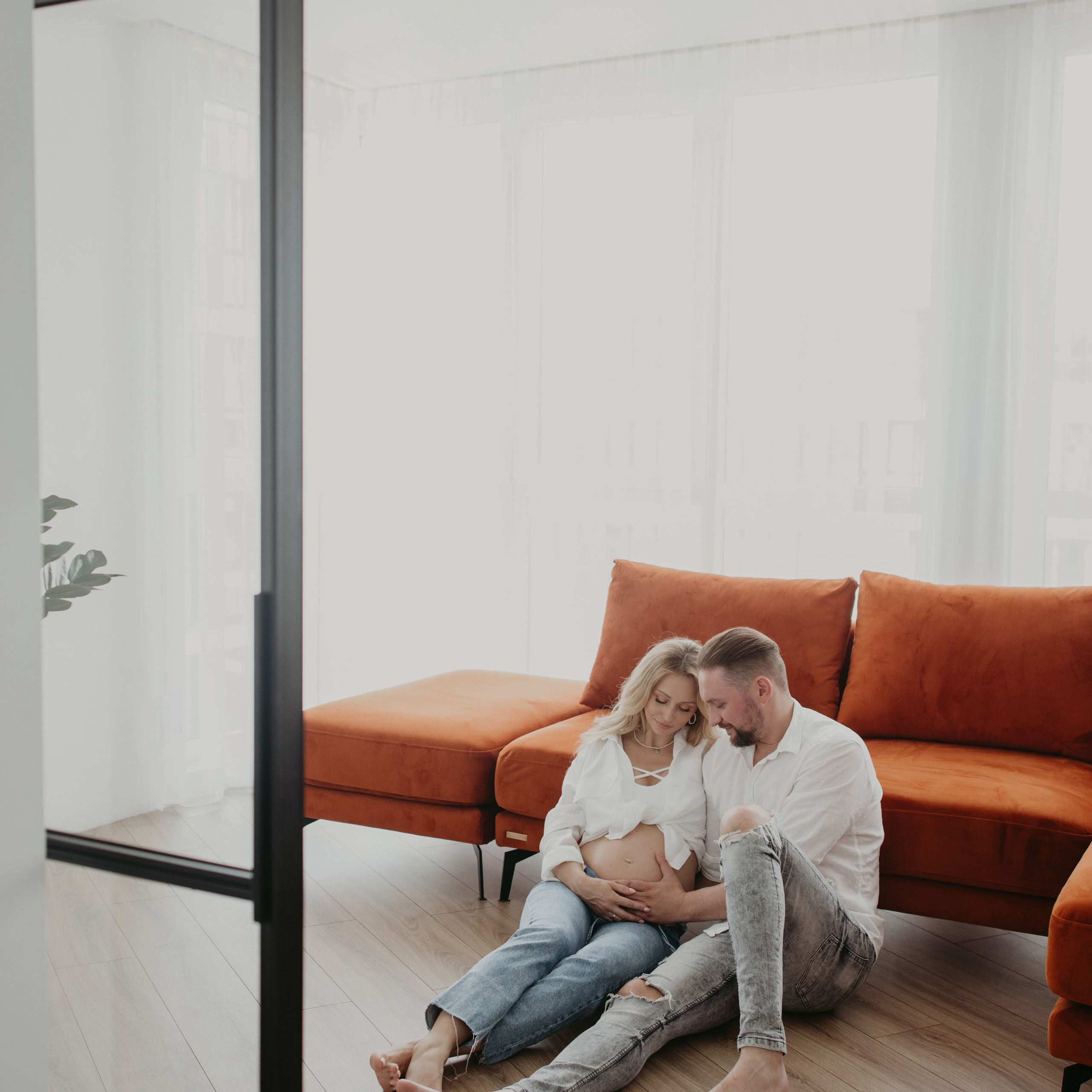 Домашня зйомка вагітності