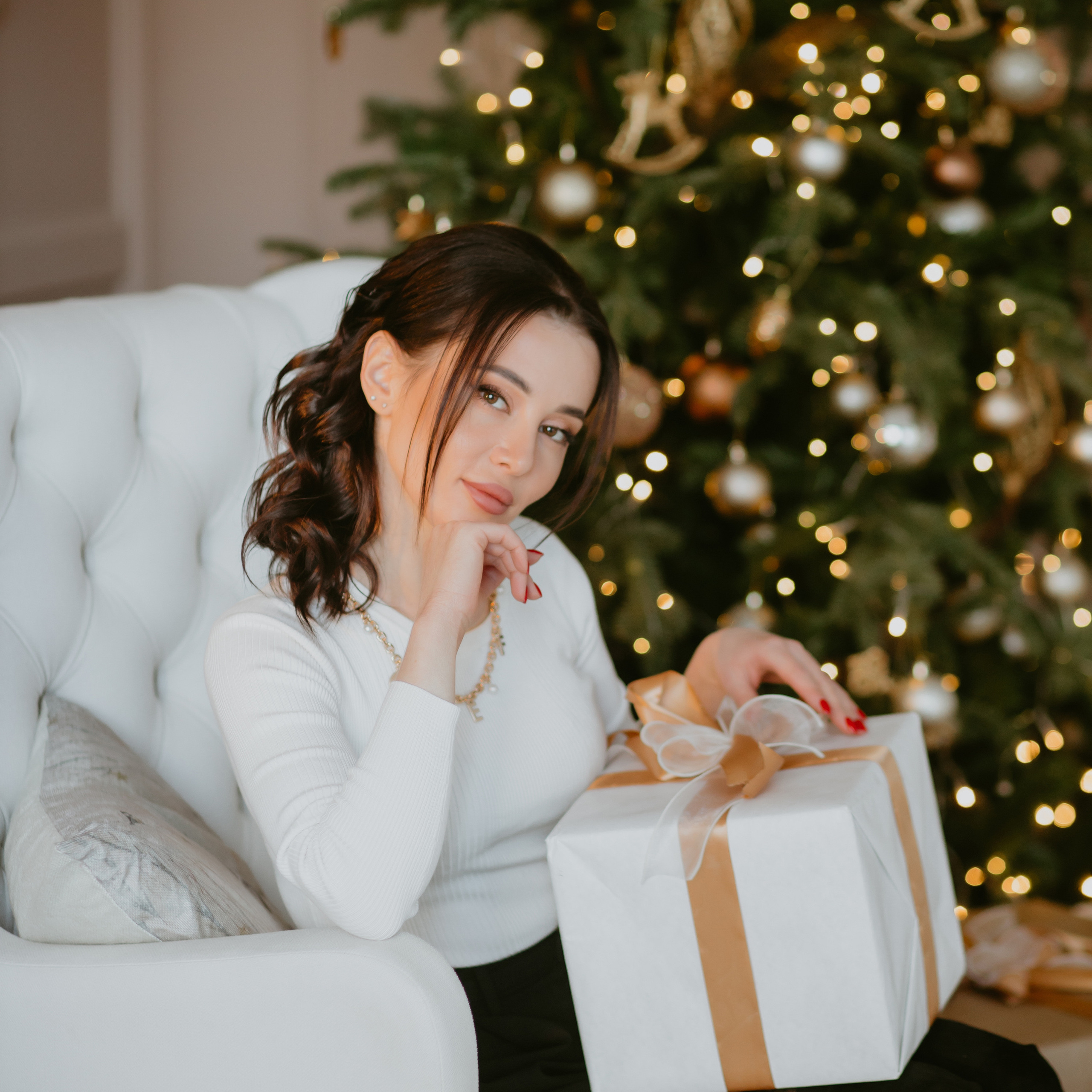 Новорічна зйомка Маряни