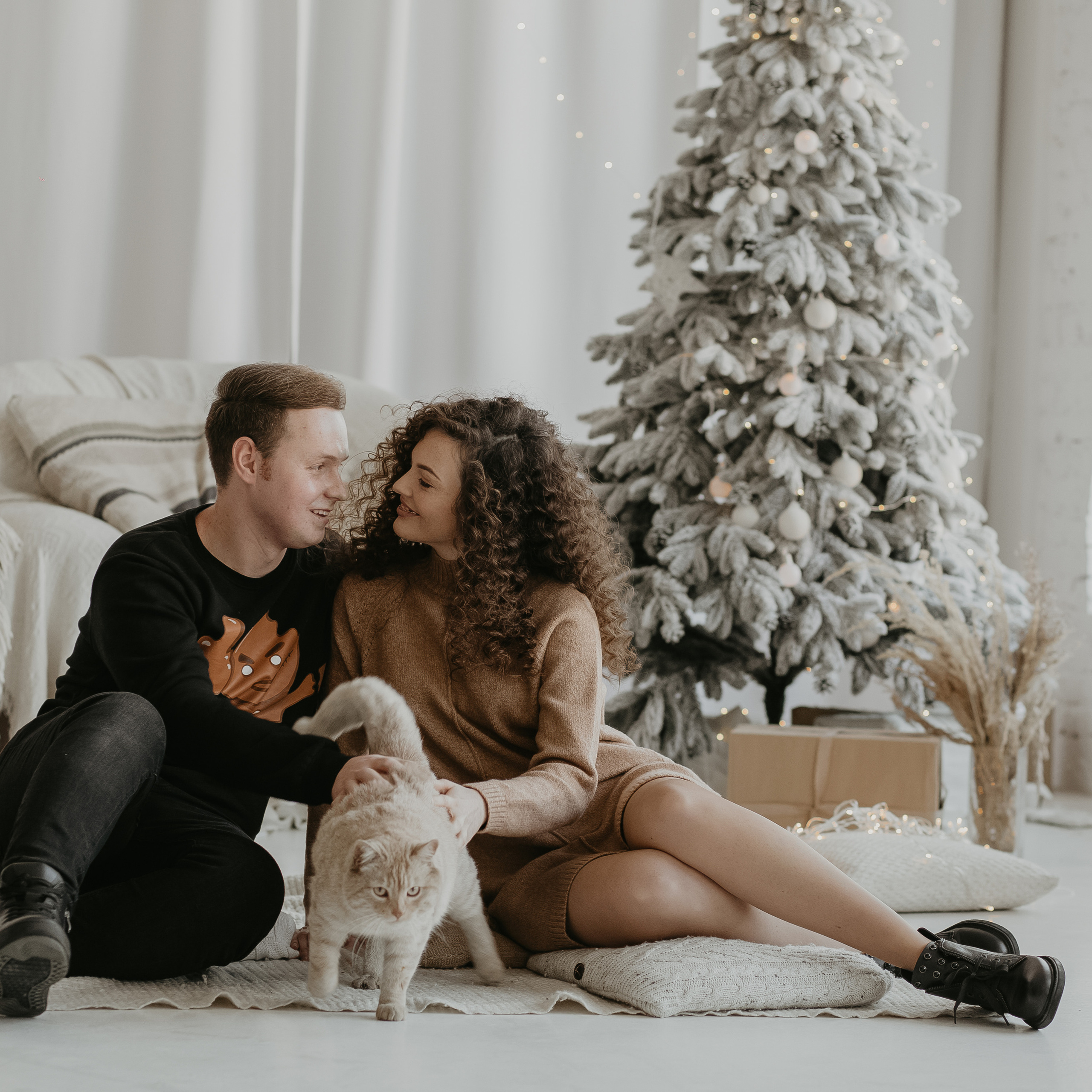 Новорічна зйомка Марта та Андрій