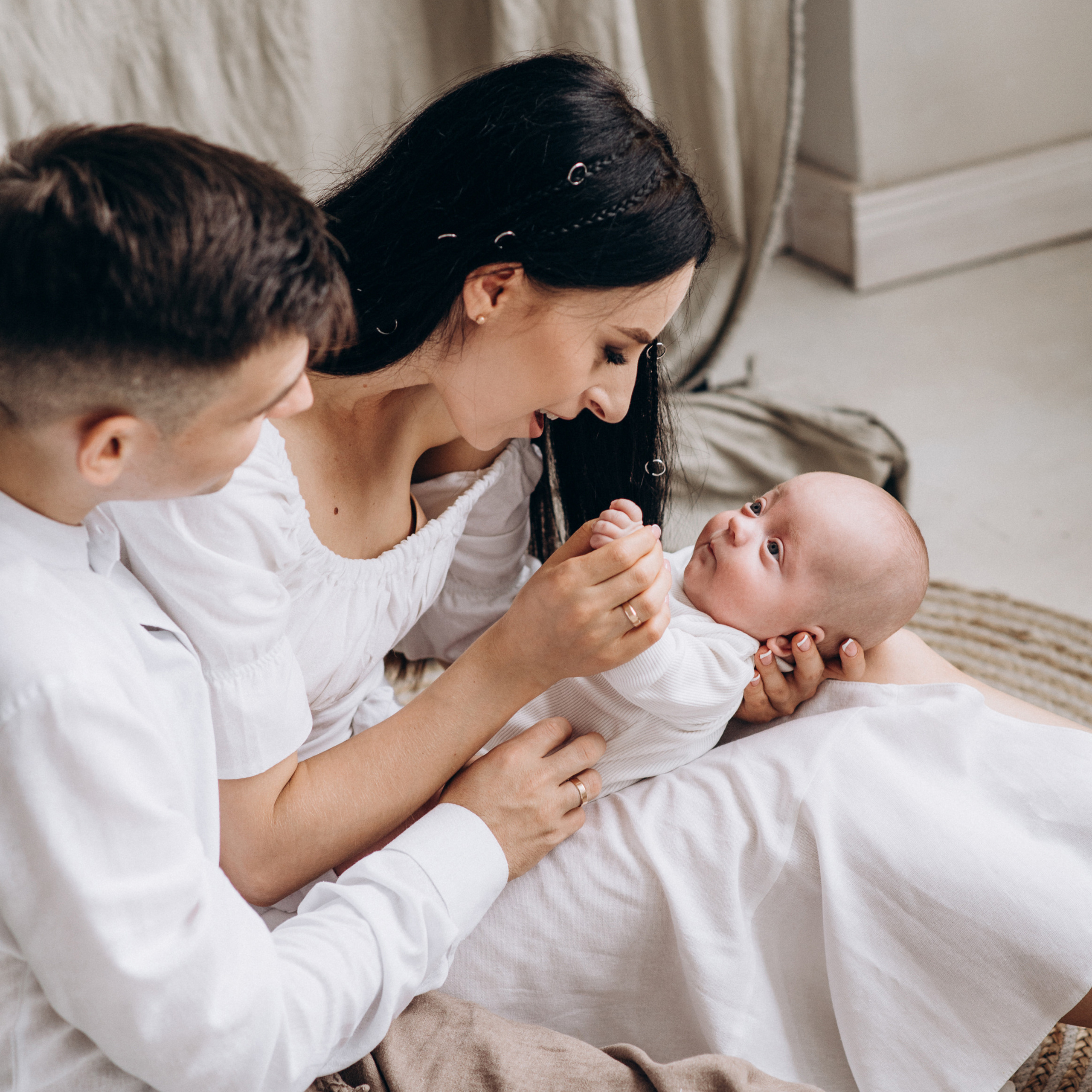 Сімейна фотосесія у студії. Тернопіль