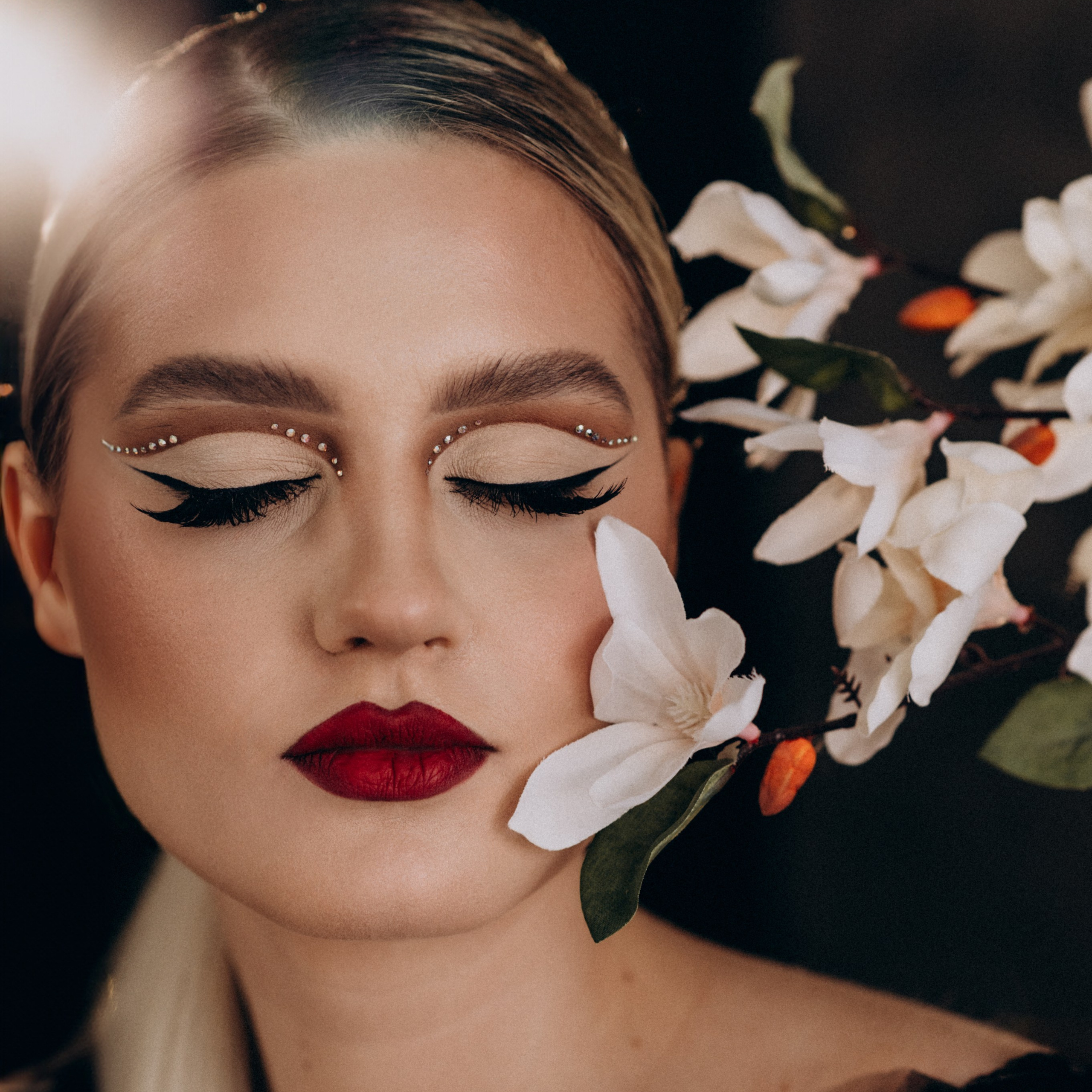 Фотосесія з квітами, фотосесія в студії Тернопіль Львів