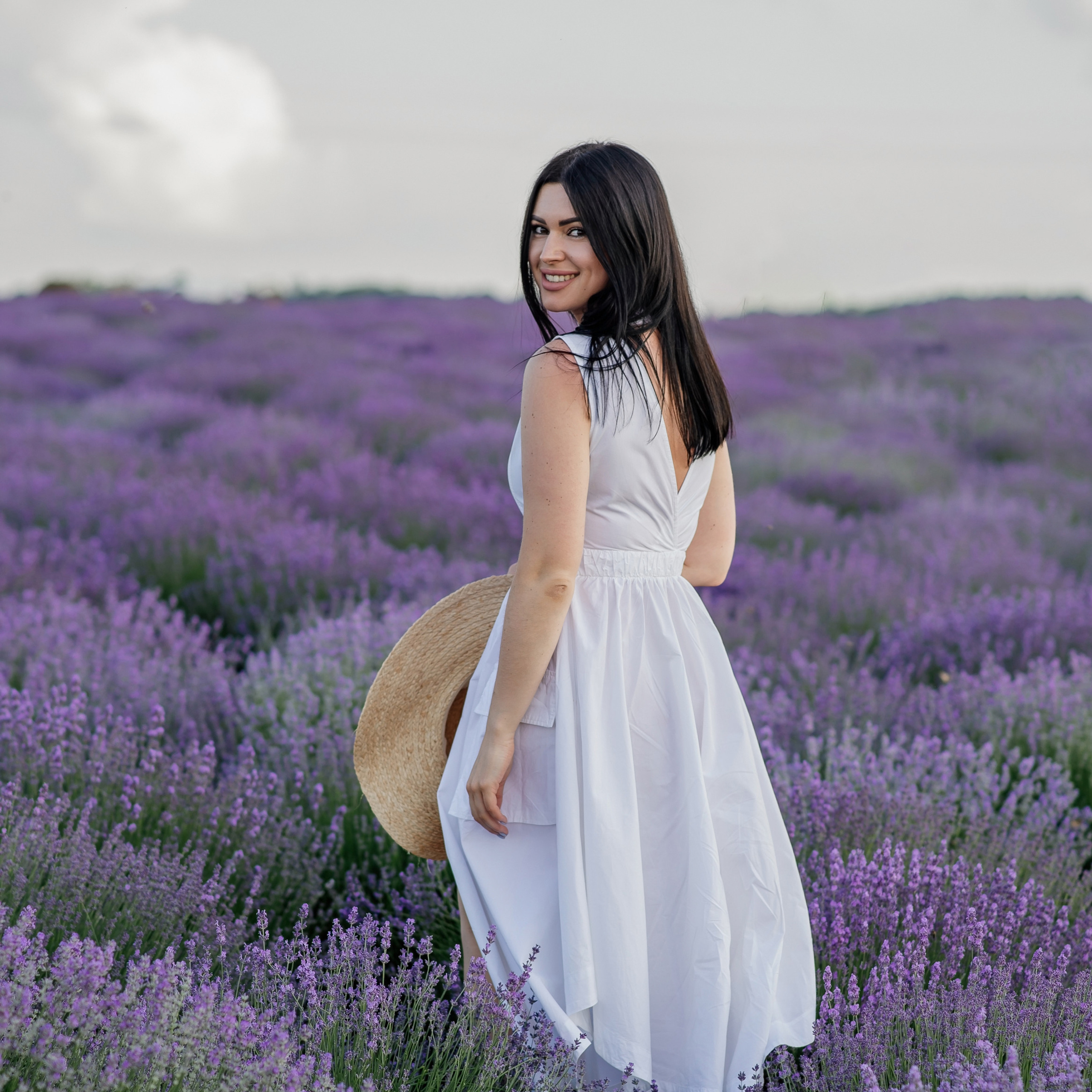 Фотосесія в лаванді. Лілія.