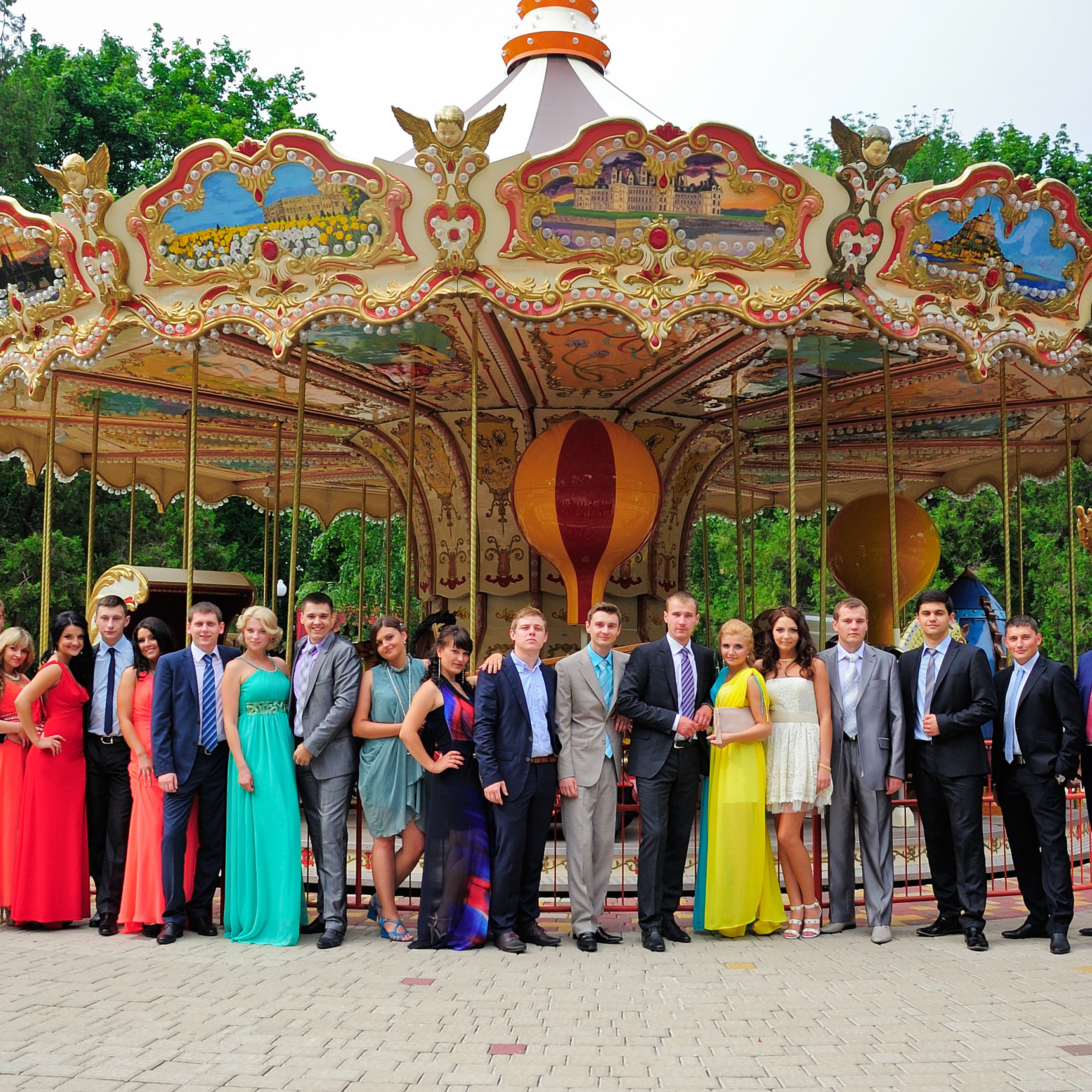 Фотозйомка випускних у Вінниці.